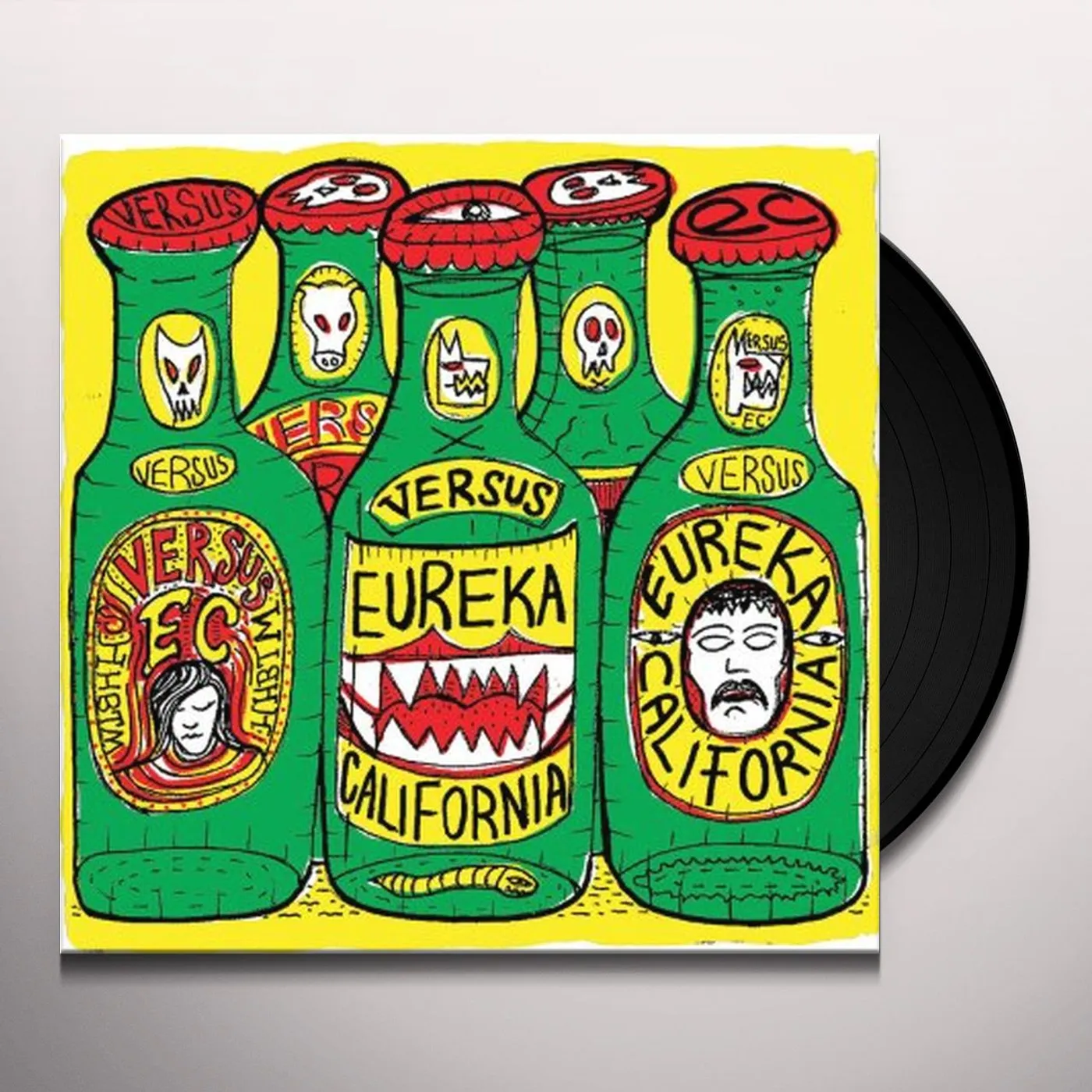 Eureka California Versus Vinyl Record