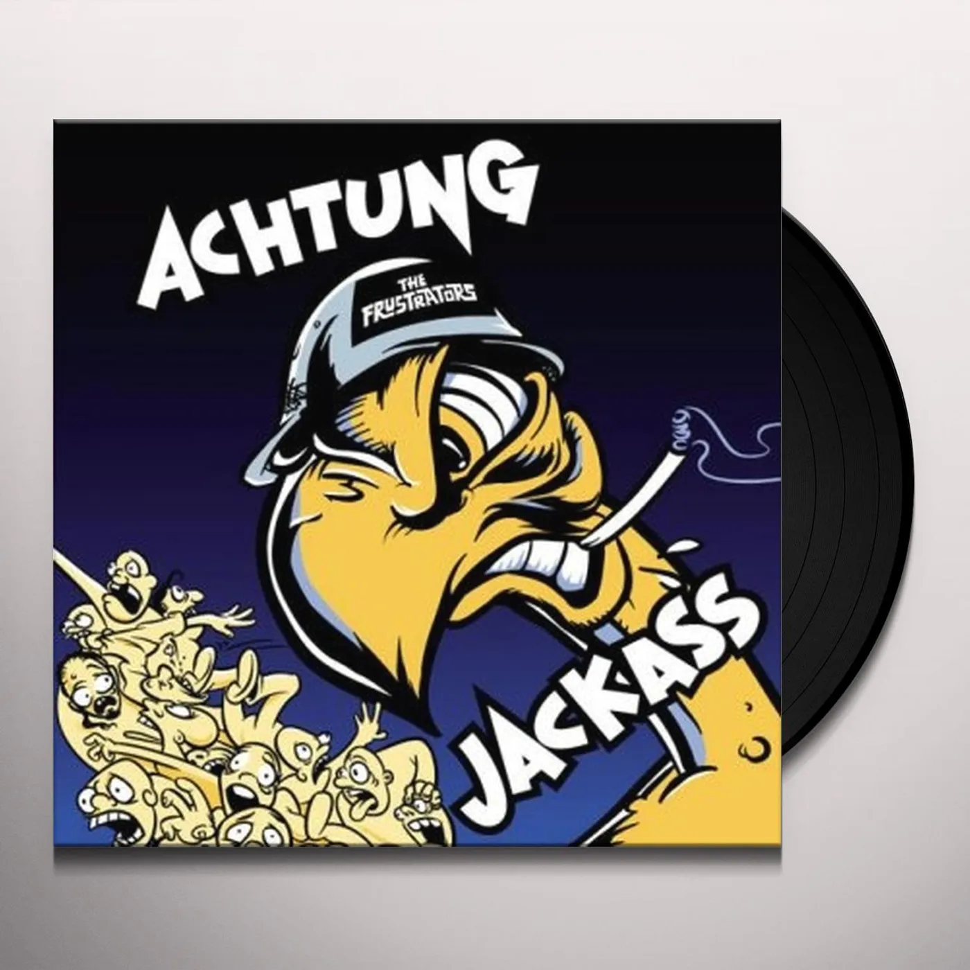 The Frustrators Achtung Jackass Vinyl Record