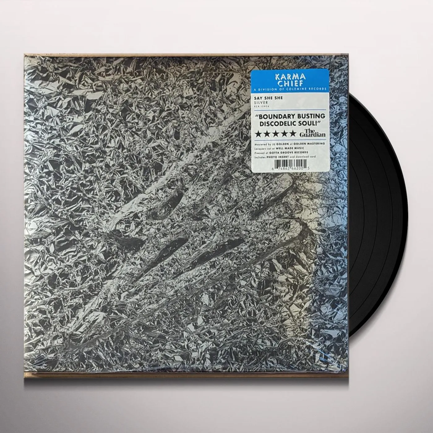 Say She She SILVER - CLEAR Vinyl Record