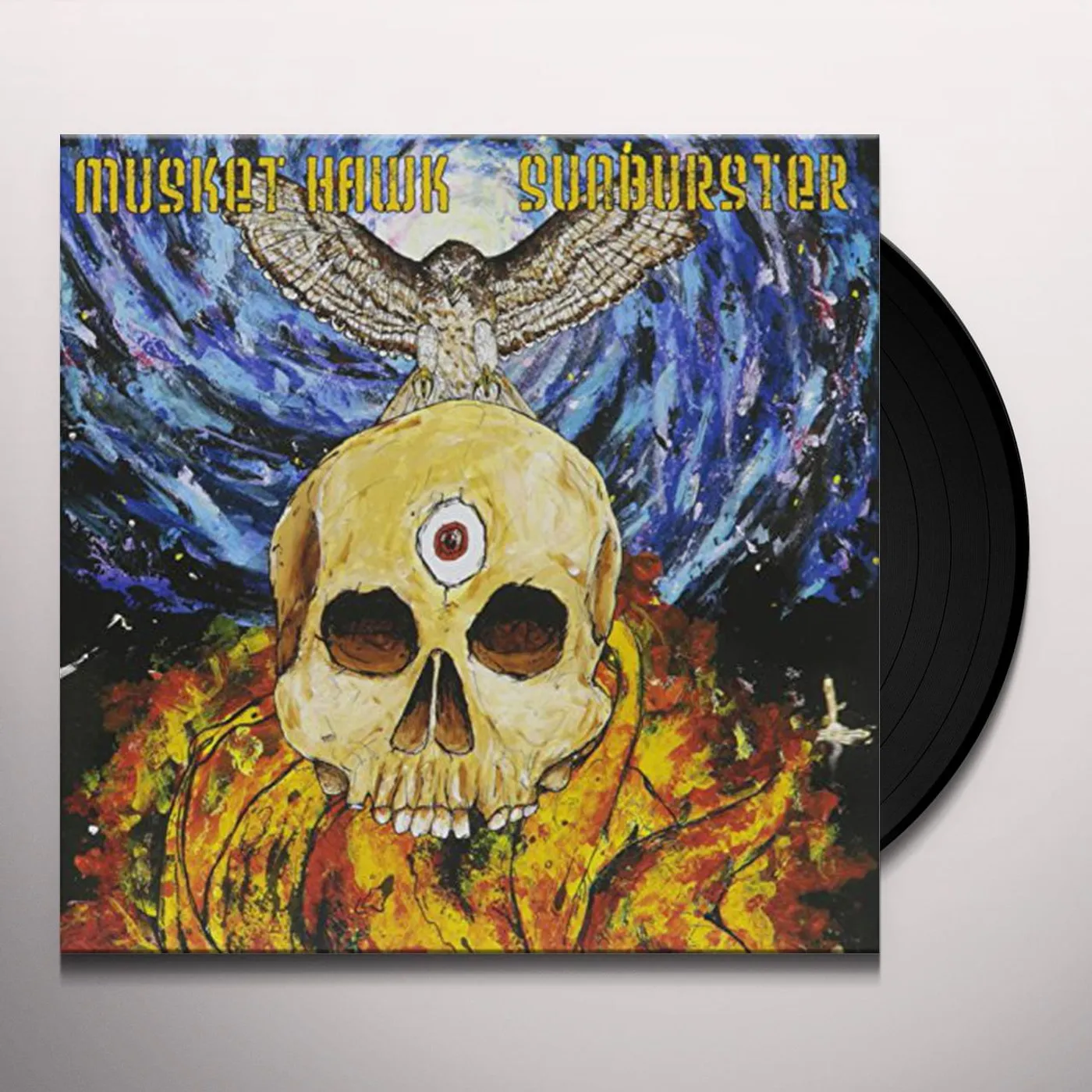 MUSKET HAWK / SUNBURSTER SPLIT Vinyl Record