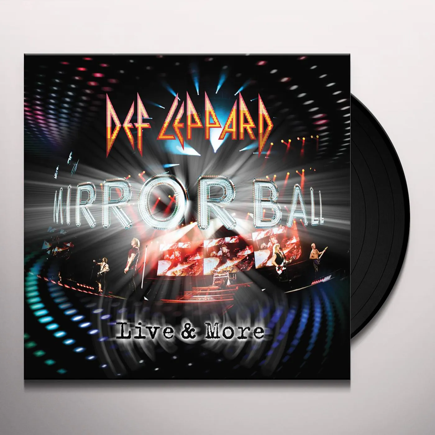 Def Leppard Mirrorball - Live and More (3 LP) Vinyl Record