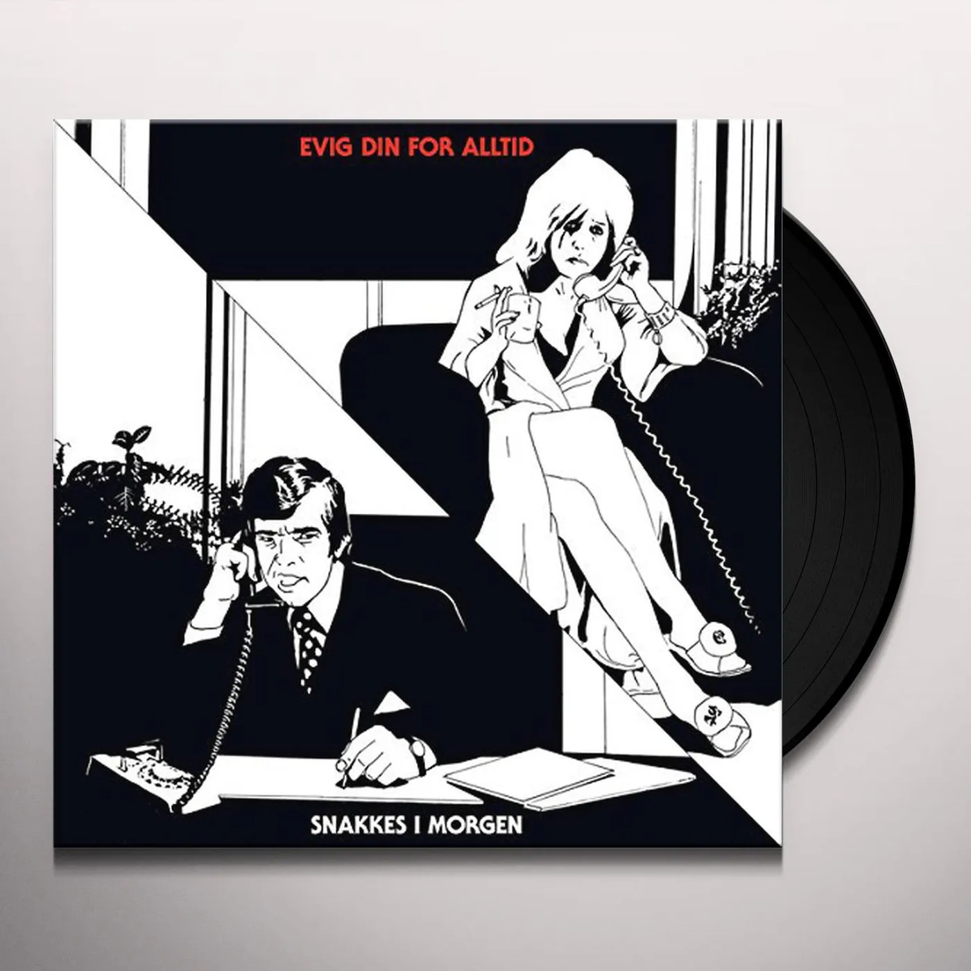 Evig Din For Alltid Snakkes i morgen Vinyl Record