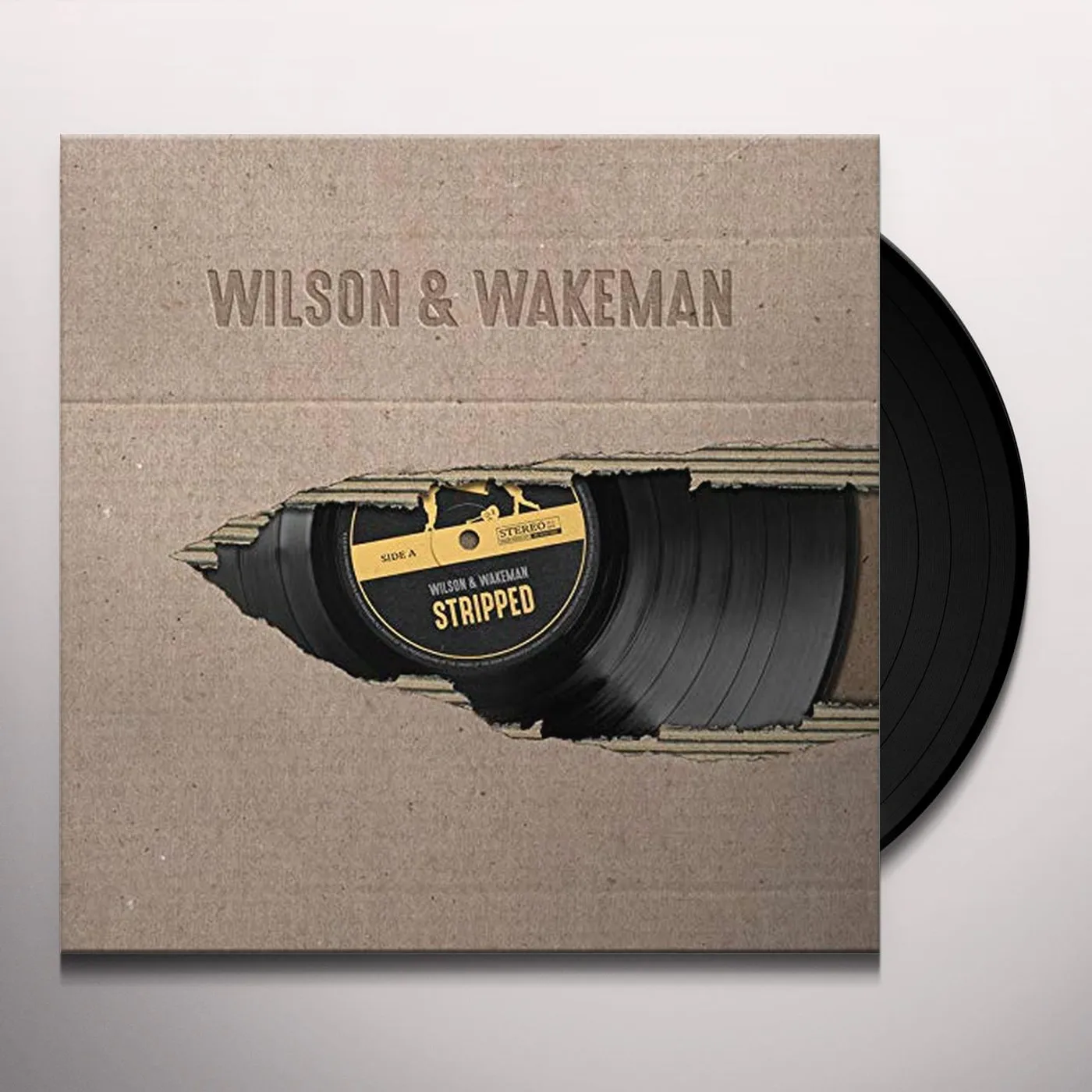 Damian Wilson / Adam Wakeman Stripped Vinyl Record