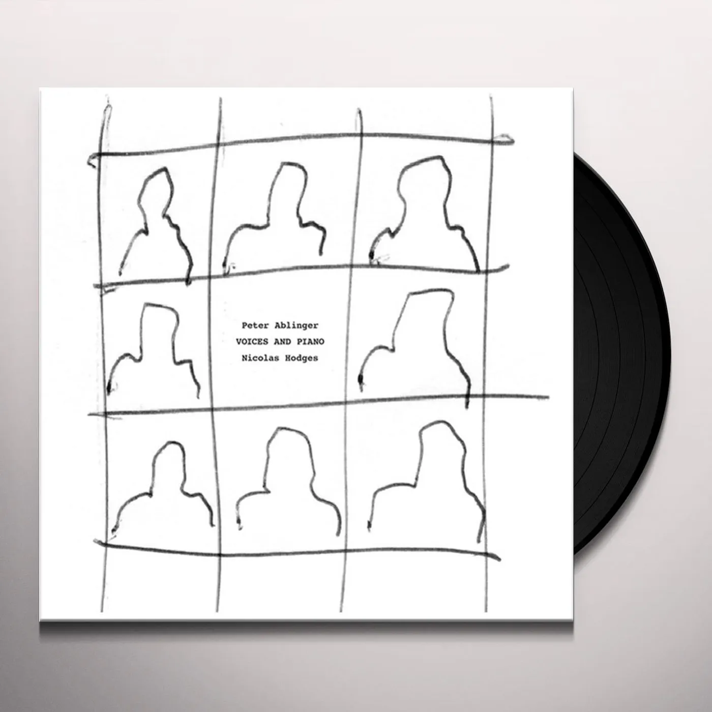 Peter Ablinger VOICES AND PIANO Vinyl Record