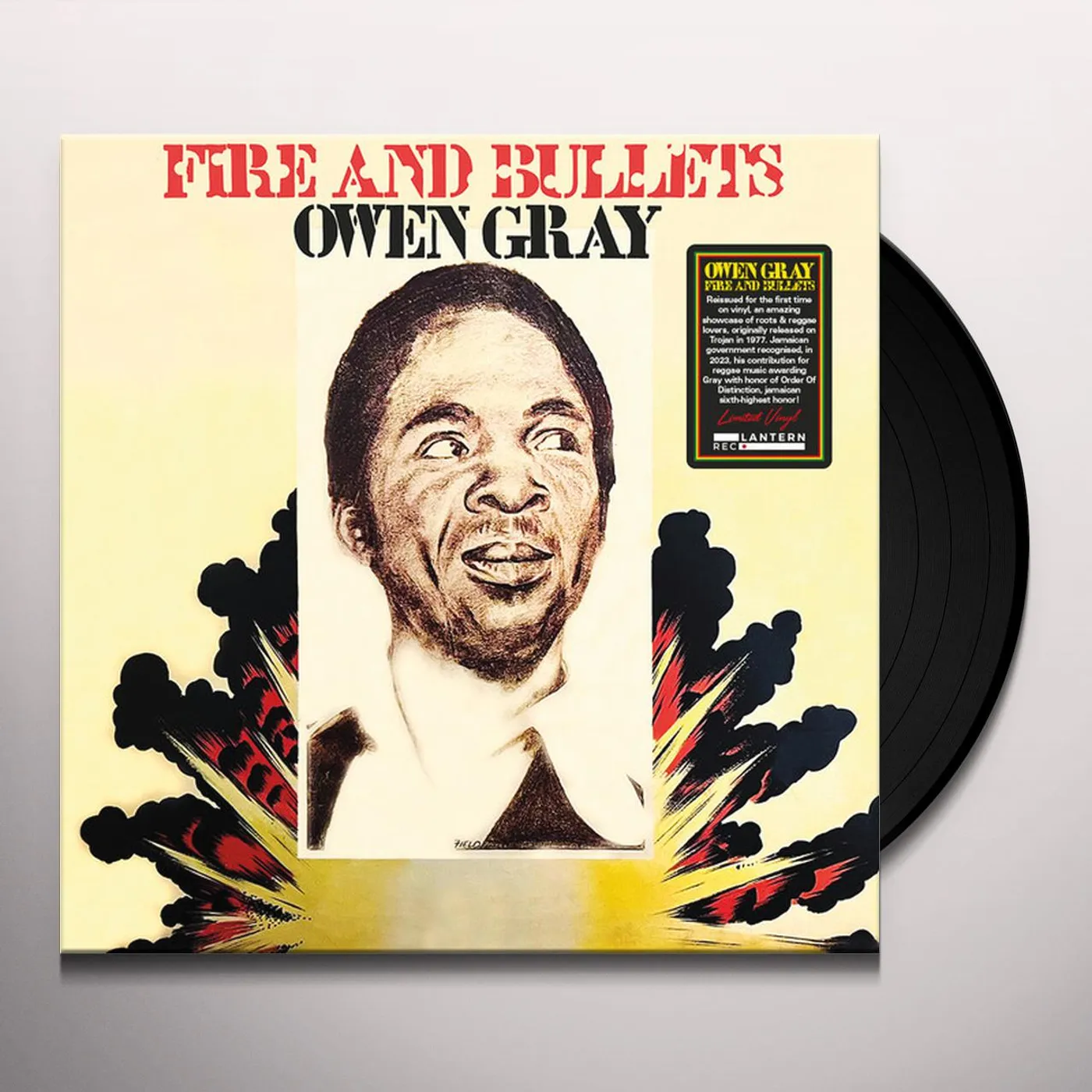 Owen Gray FIRE & BULLETS Vinyl Record