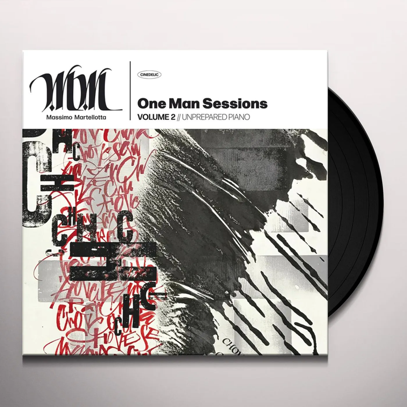 Martellotta ONE MAN SESSIONS VOLUME 2: UNPREPARED PIANO Vinyl Record