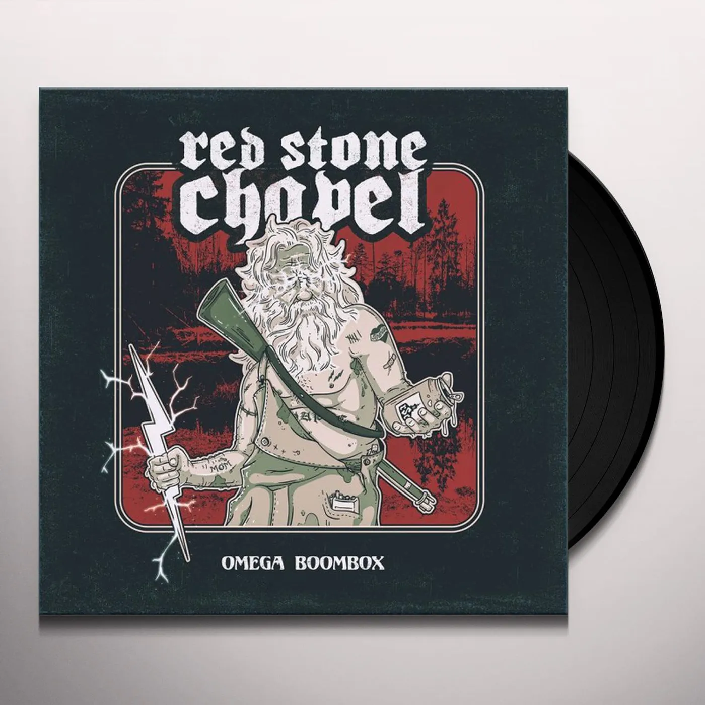 Red Stone Chapel Omega Boombox Vinyl Record