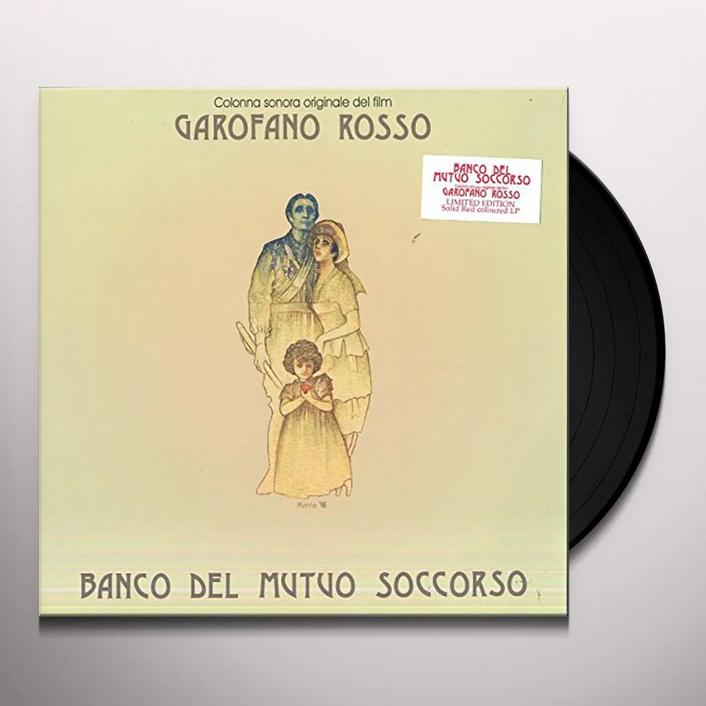 Banco Del Mutuo Soccorso GAROFANO ROSSO Vinyl Record