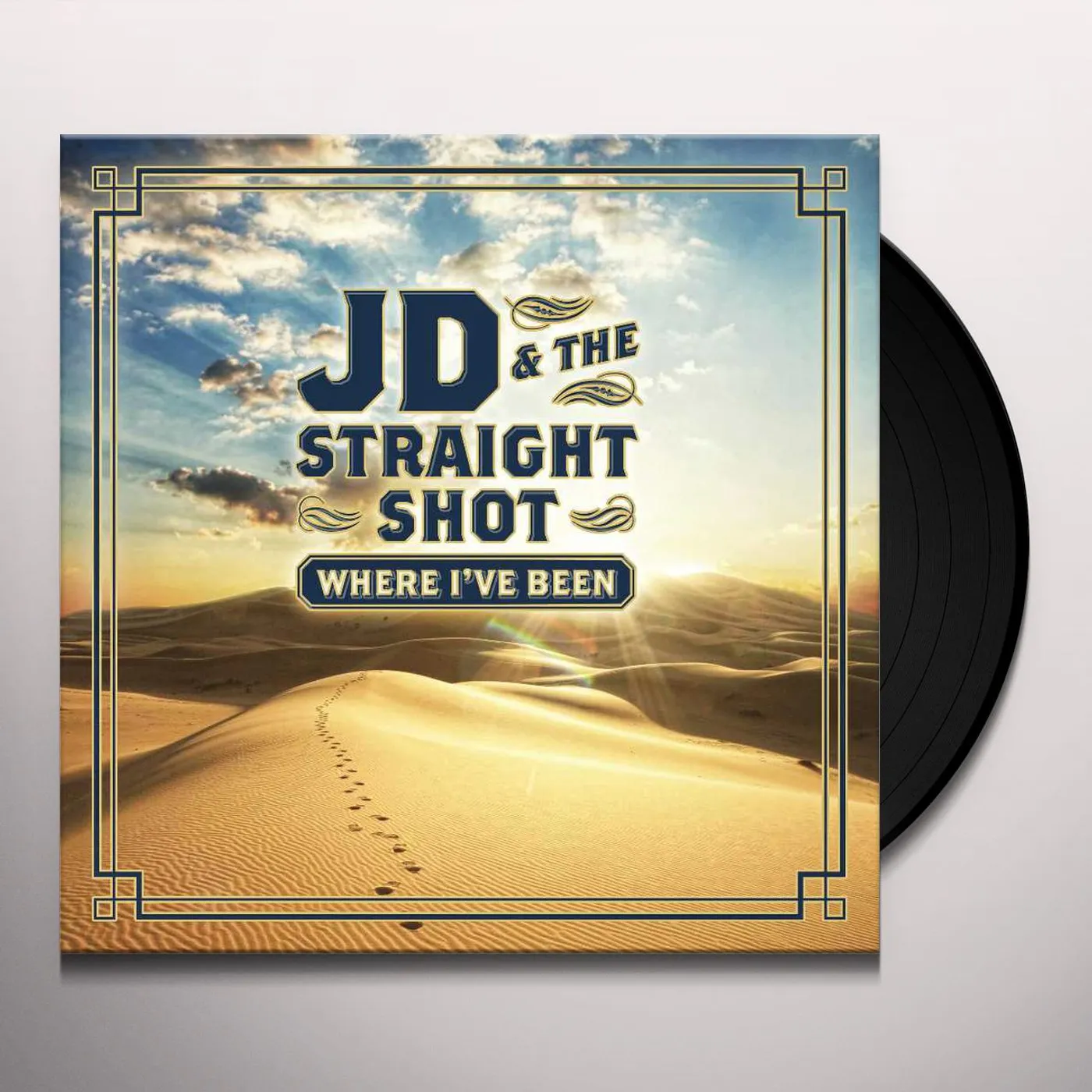 JD & The Straight Shot WHERE I'VE BEEN Vinyl Record