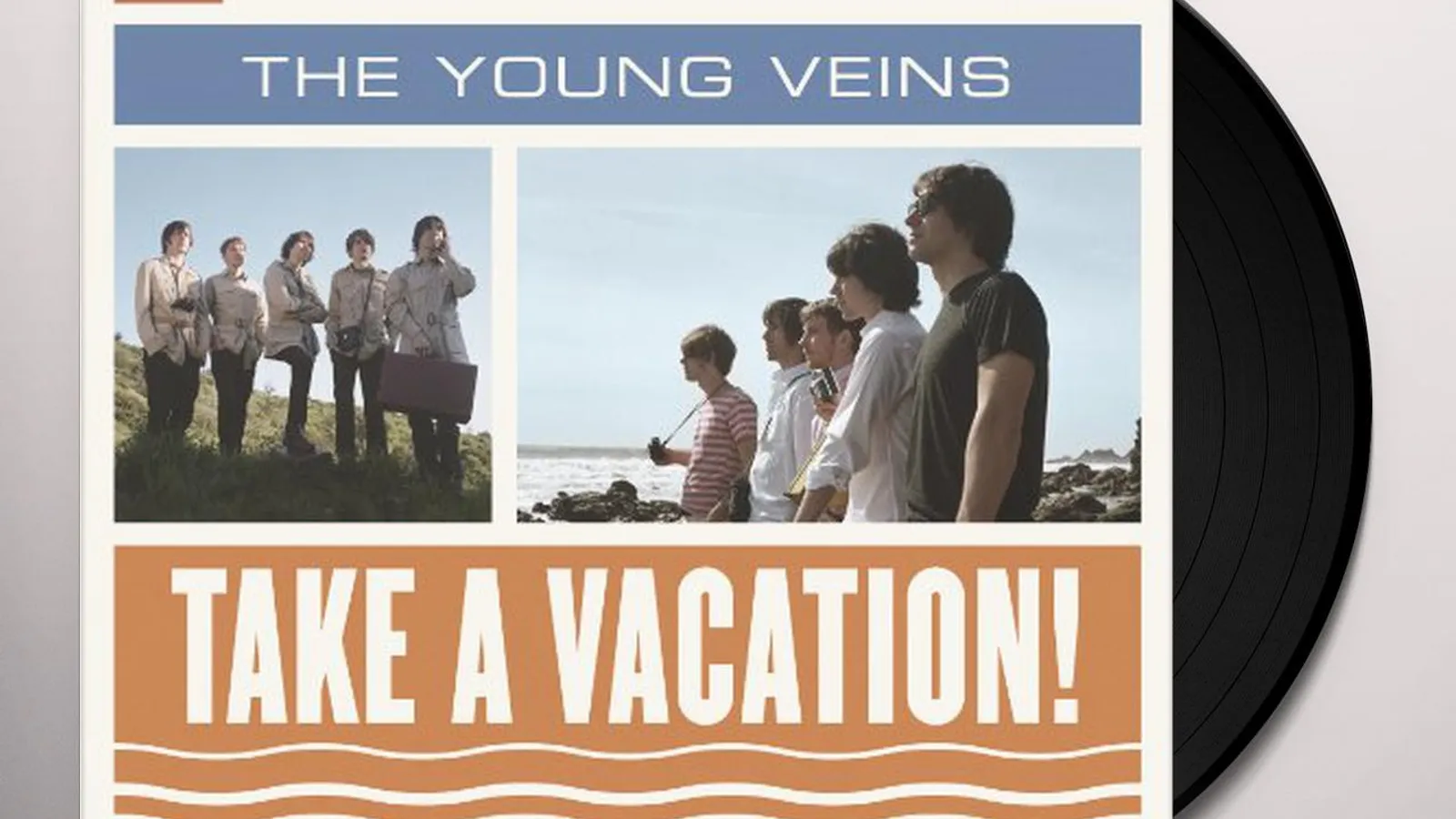 The Young Veins TAKE A VACATION Vinyl Record