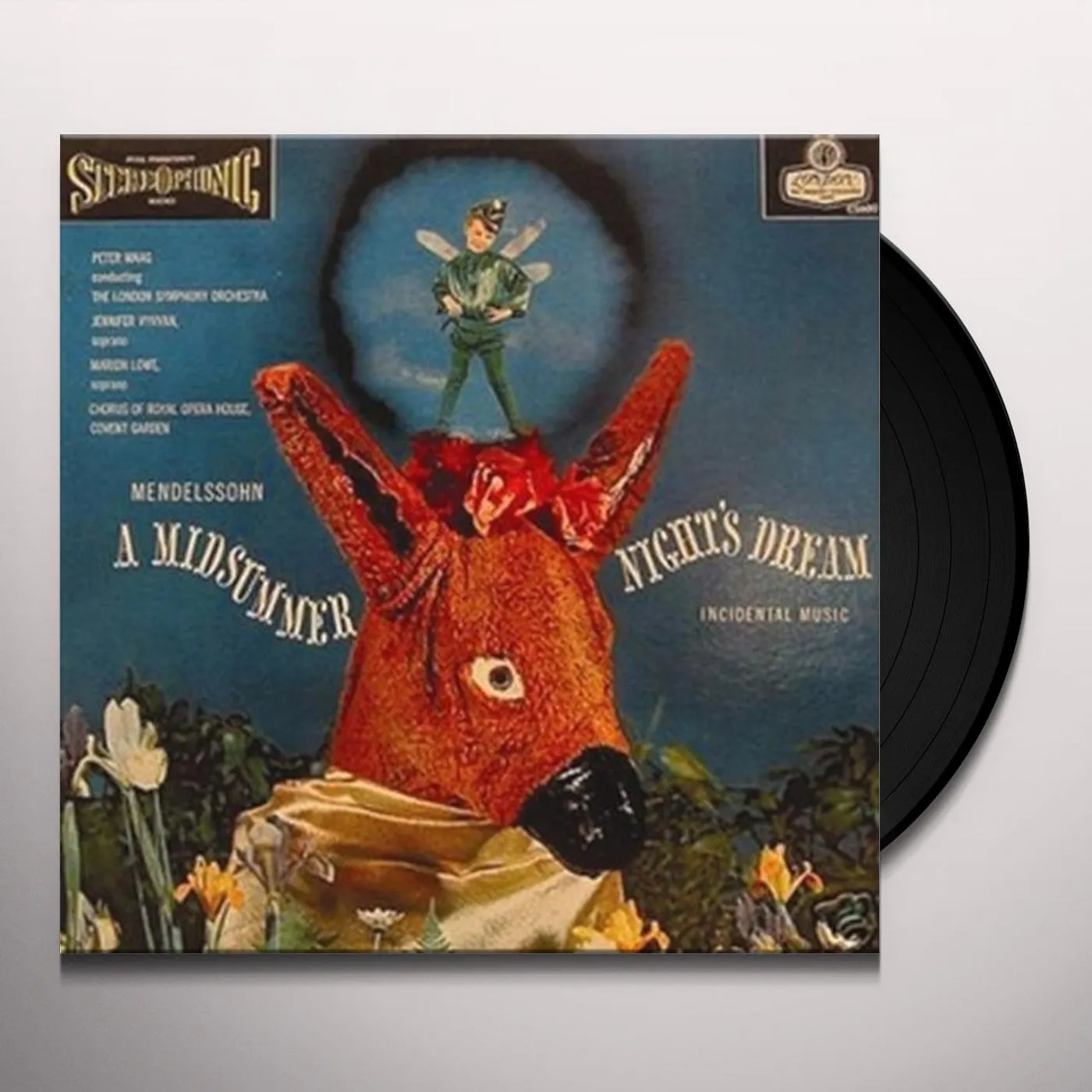 London Symphony Orchestra & Peter Maag MIDSUMMER NIGHTS DREAM Vinyl Record - Limited Edition
