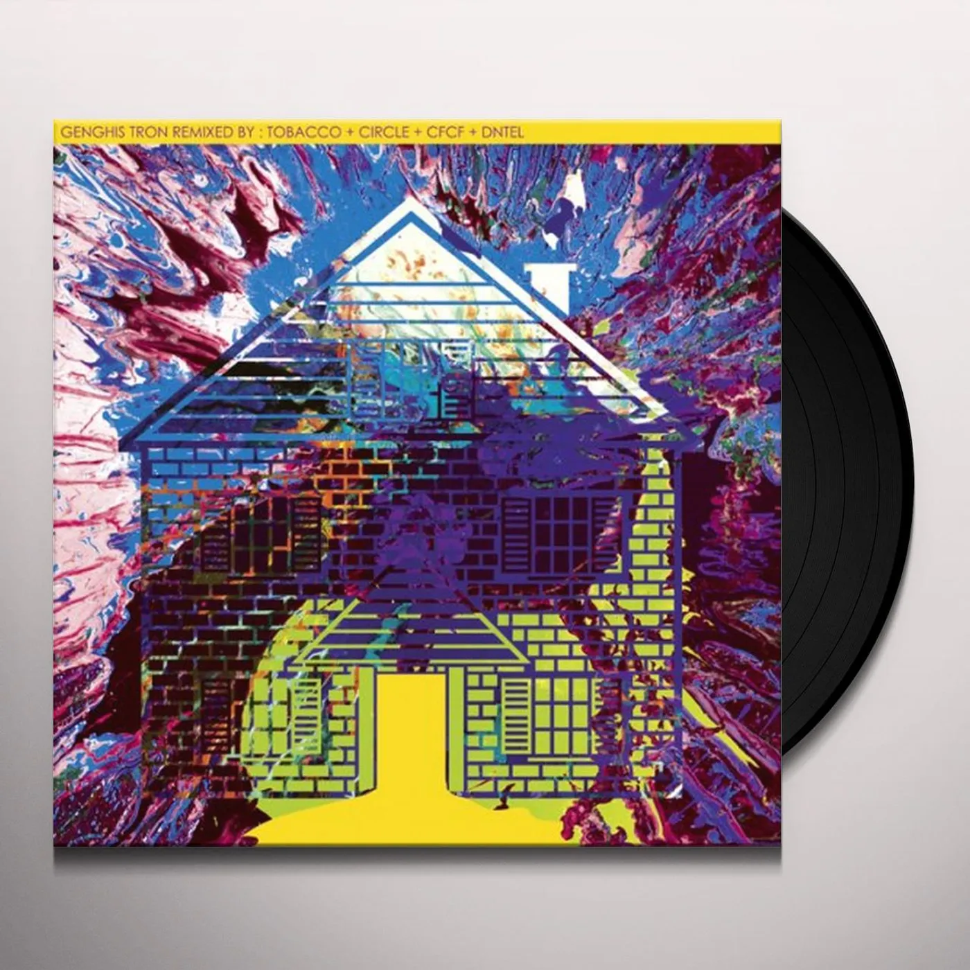 Genghis Tron BOARD UP THE HOUSE REMIXES 2 Vinyl Record