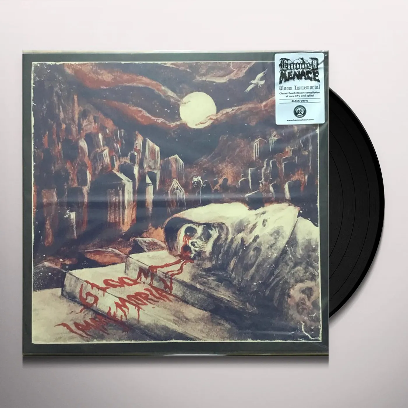 Hooded Menace GLOOM IMMEMORIAL Vinyl Record
