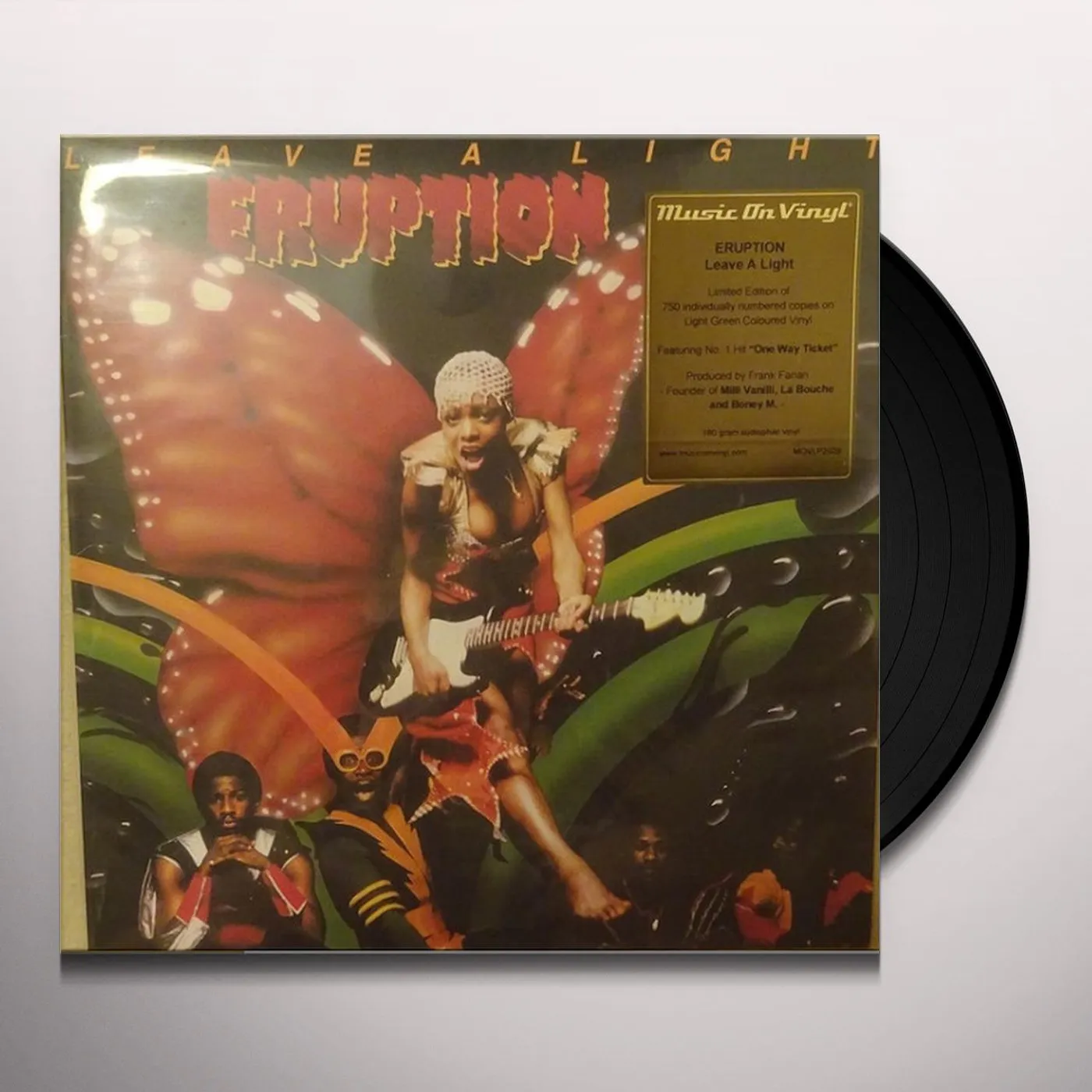Eruption LEAVE A LIGHT (GREEN VINYL/180G) Vinyl Record