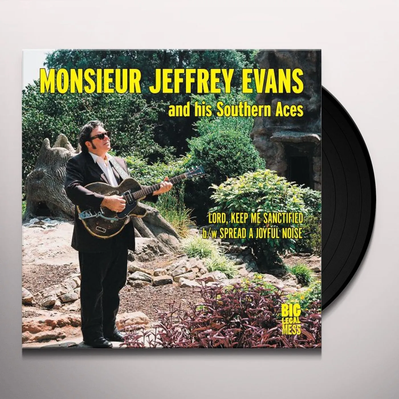 Jeffery Evans & Southern Aces LORD KEEP ME SANCTIFIED / SPREAD A JOYFUL NOISE Vinyl Record