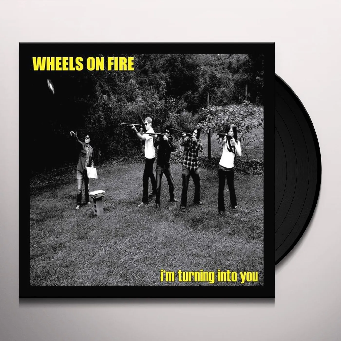 Wheels On Fire I'M TURNING INTO YOU Vinyl Record