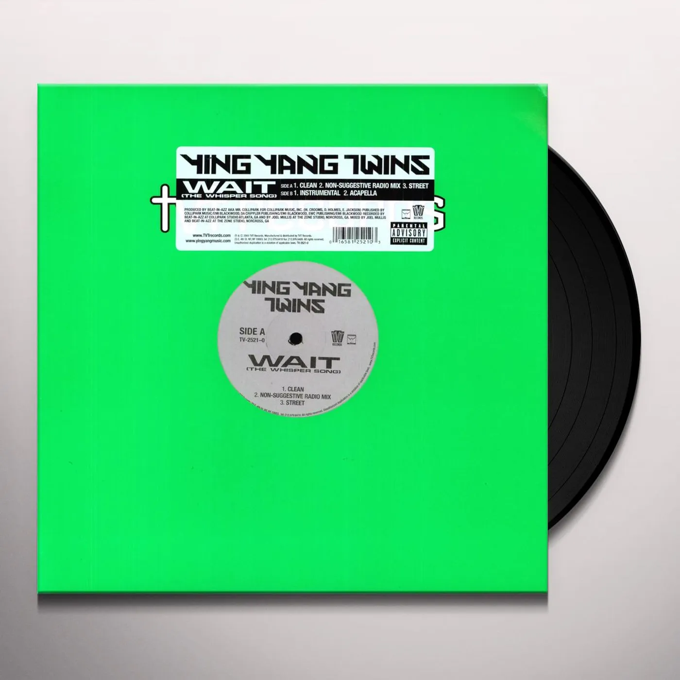Ying Yang Twins WAIT Vinyl Record