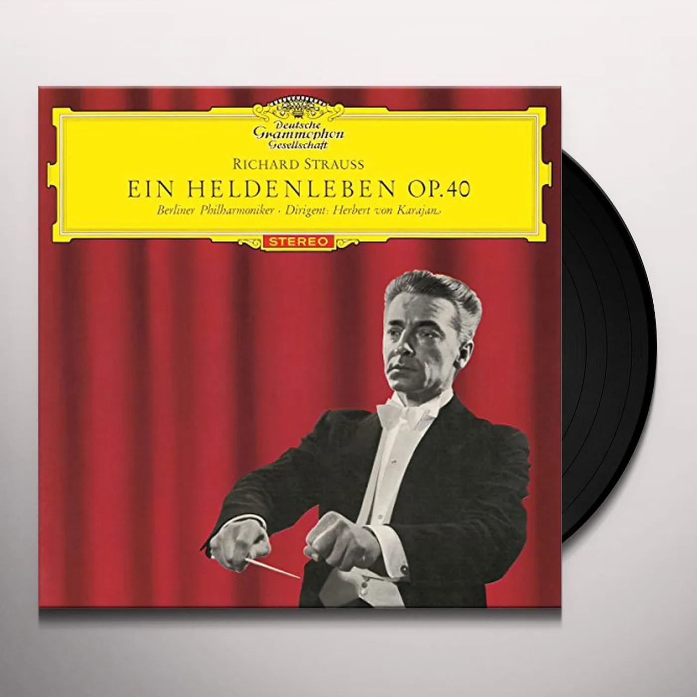 R Strauss / Berliner Philharmonniker / Karajan EIN HELDENLEBEN OP 40 / TRV 190 Vinyl Record