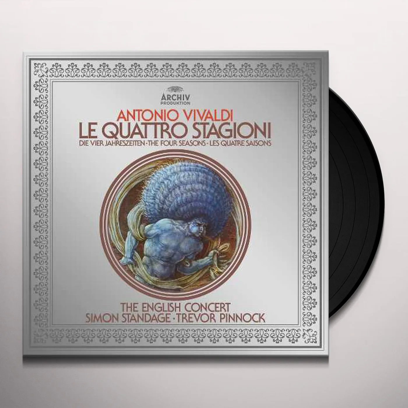Vivaldi / Standage / The English Concert / Pinnock FOUR SEASONS Vinyl Record