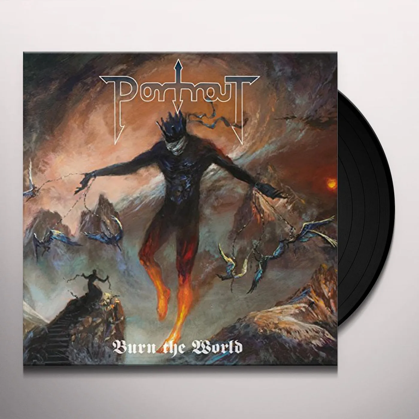 Portrait Burn the World Vinyl Record