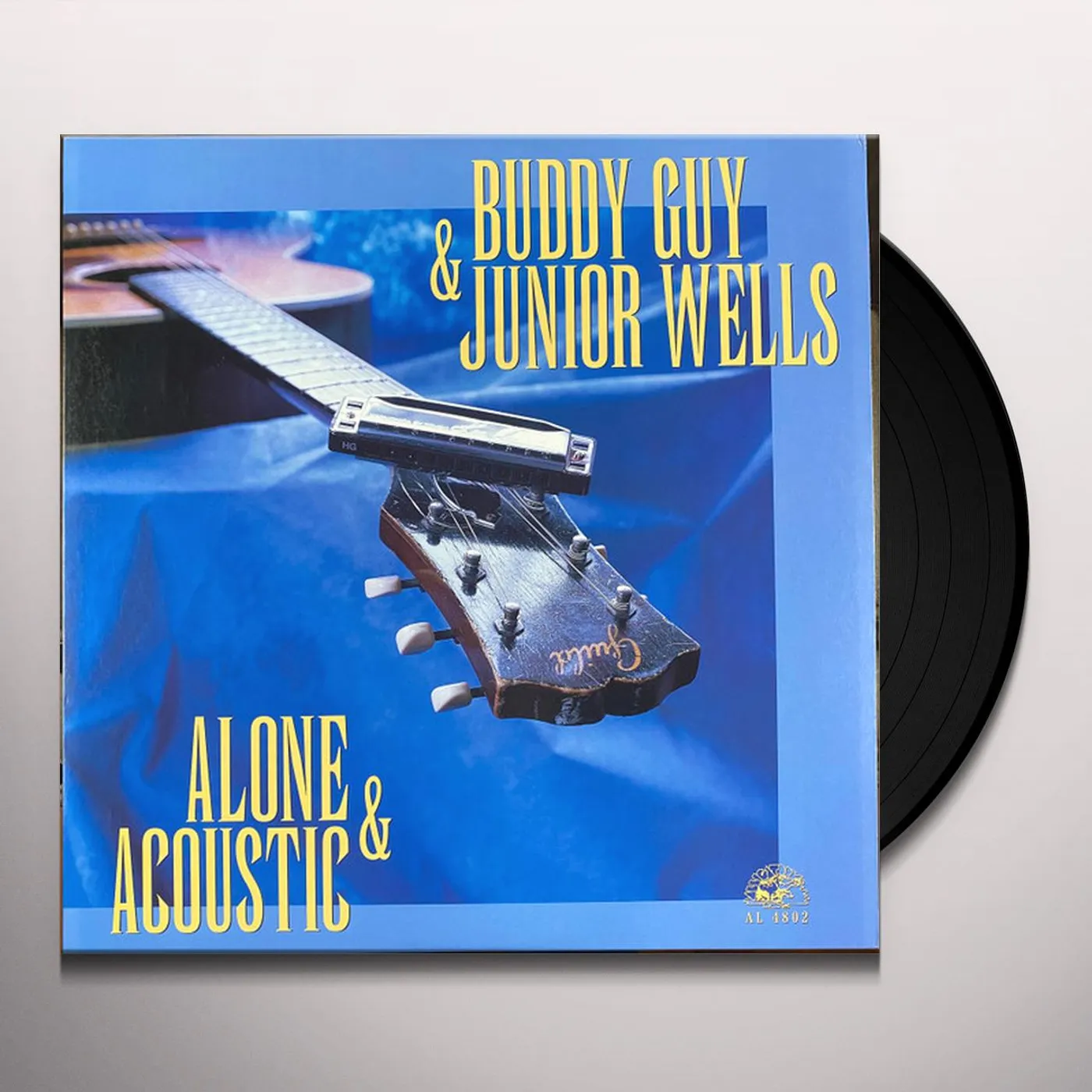 Buddy Guy & Junior Wells ALONE & ACOUSTIC Vinyl Record