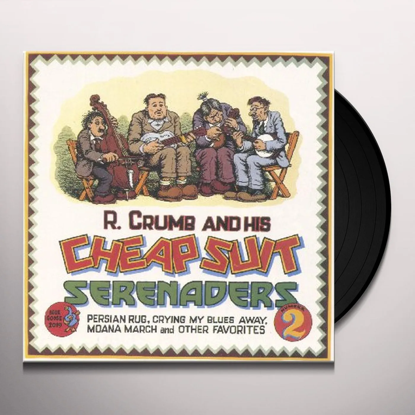 R. Crumb & His Cheap Suit Serenaders NUMBER 2 Vinyl Record