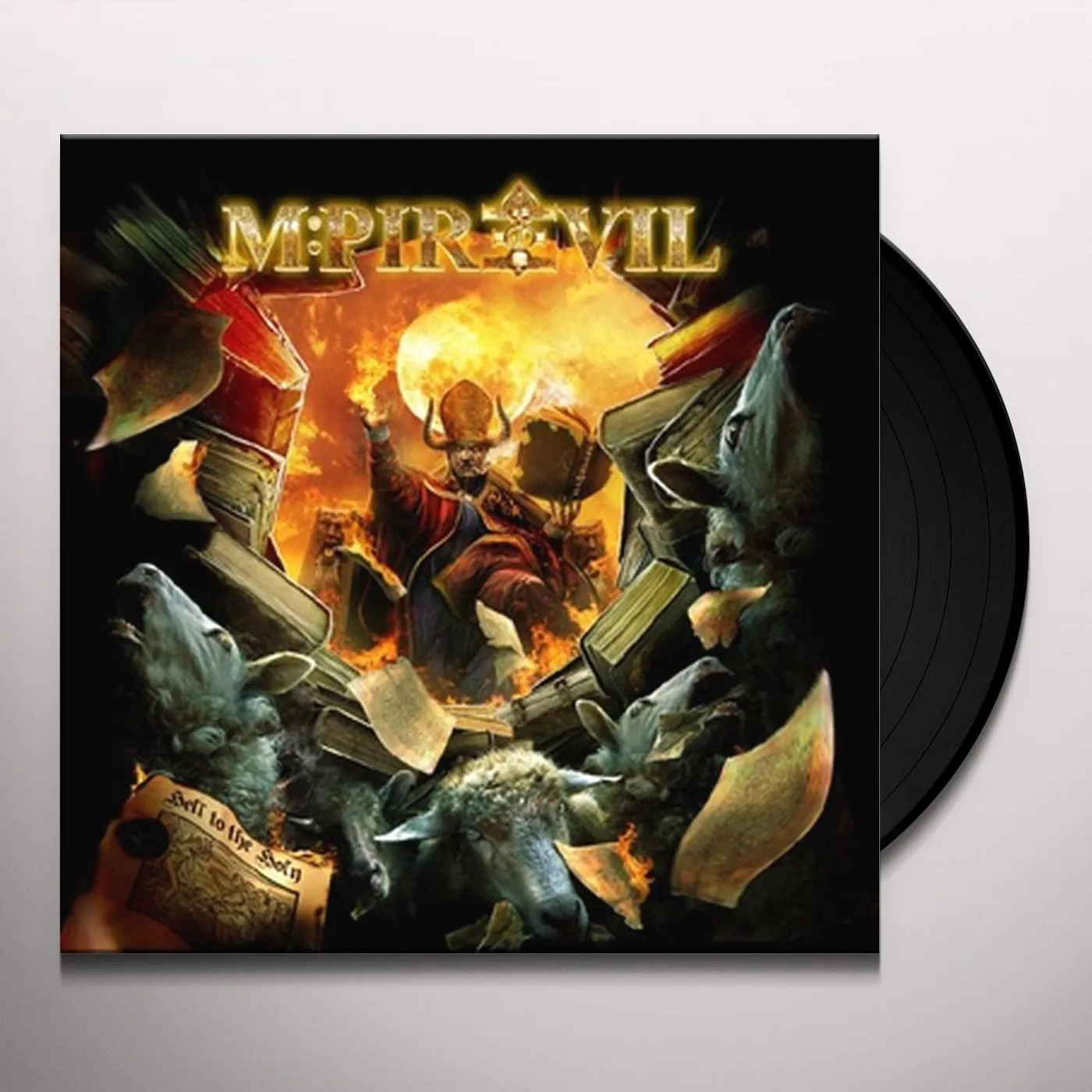 Mpire Of Evil HELL TO THE HOLY Vinyl Record - Holland Release