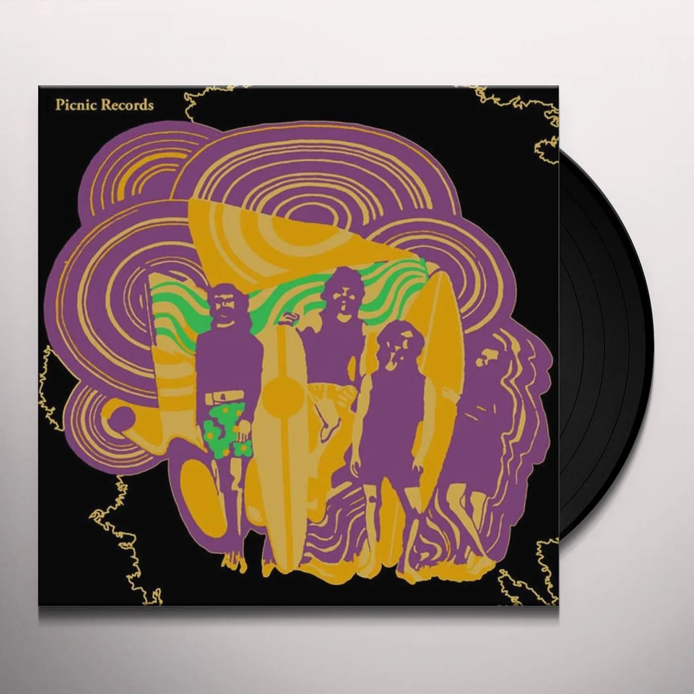 Captn K Lightning Vinyl Record