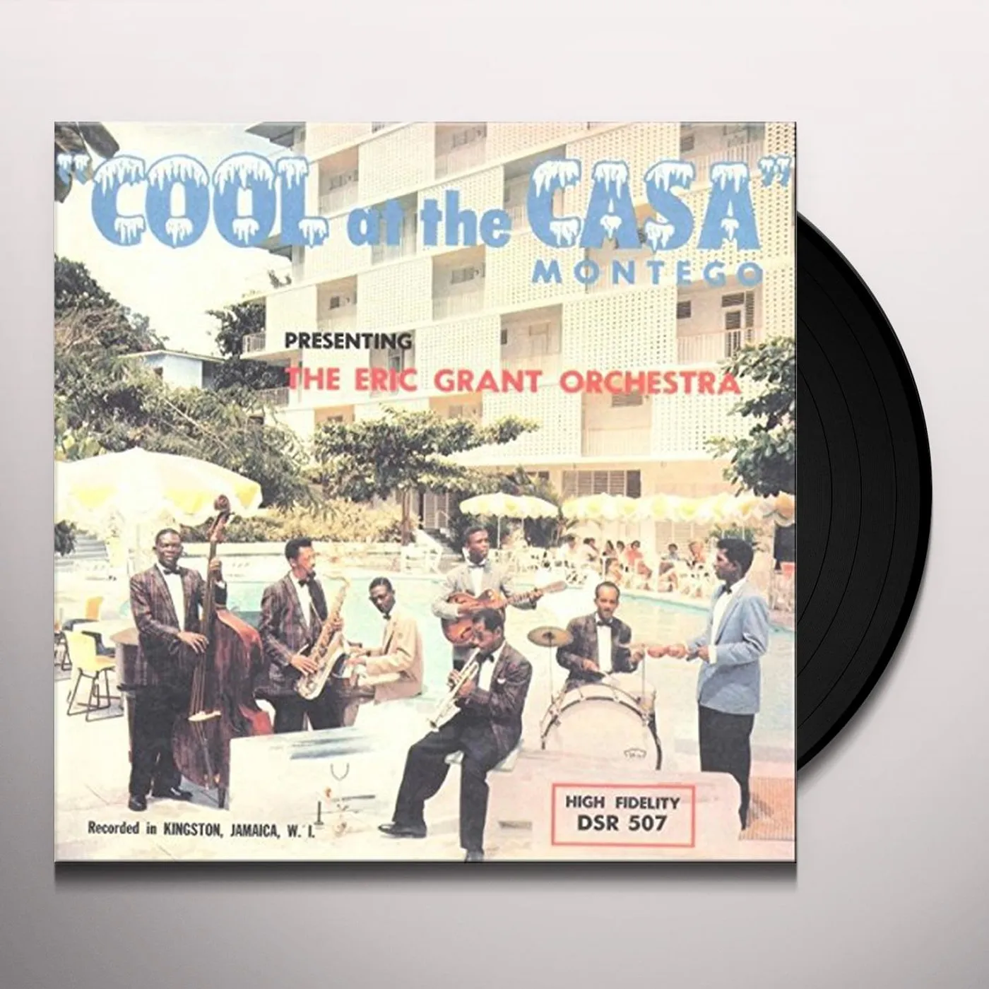 Eric Grant Band COOL AT THE CASA MONTEGO Vinyl Record - UK Release