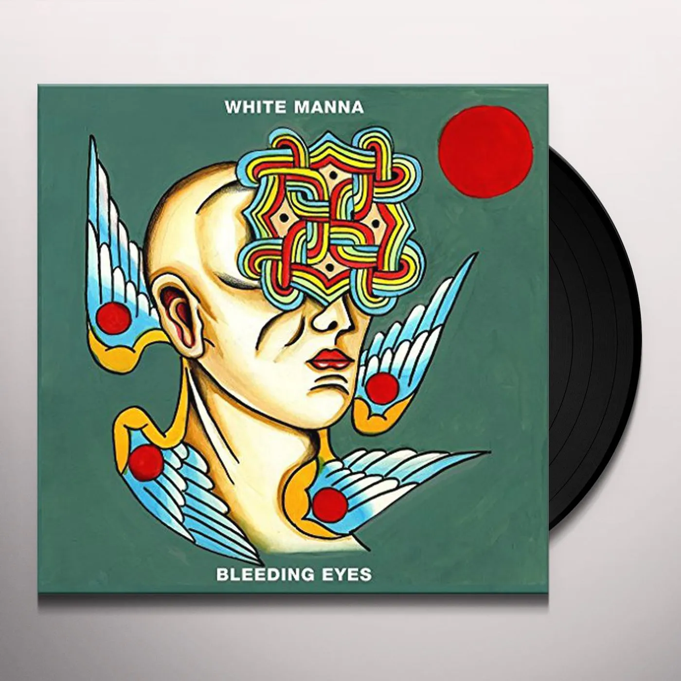 White Manna Bleeding Eyes Vinyl Record