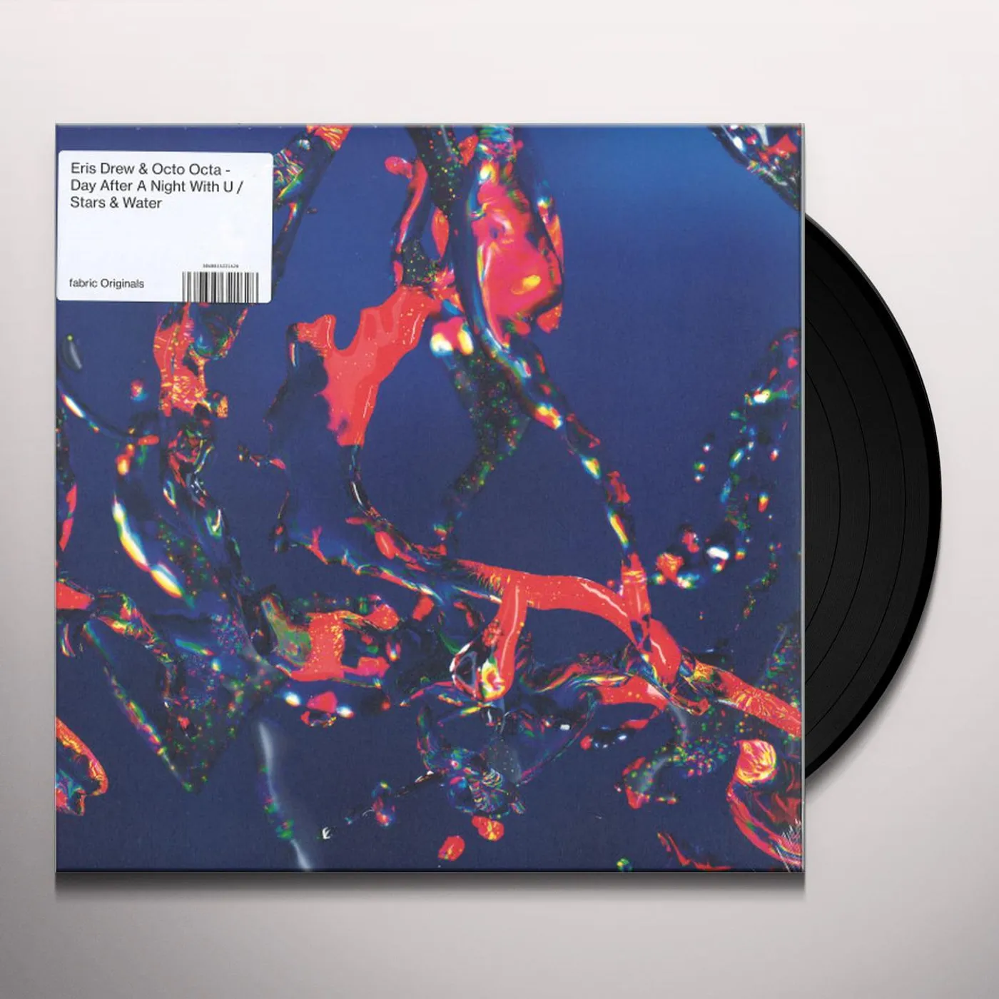 Eris Drew & Octo Octa DAY AFTER A NIGHT WITH U / STARS & WATER (CURACAO TRANSPARENT VINYL) Vinyl Record