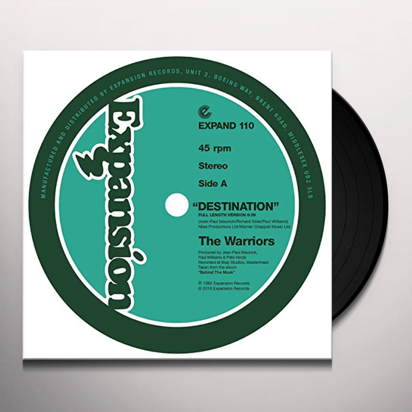 Warriors DESTINATION Vinyl Record