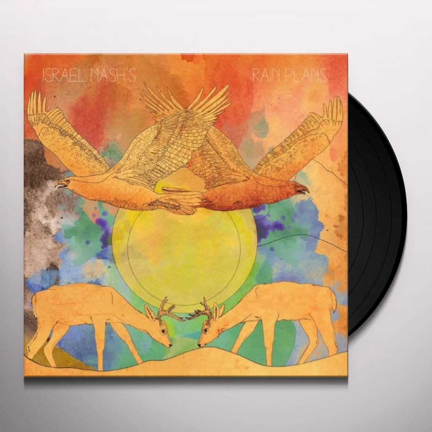 Israel Nash Gripka Israel Nash's Rain Plans Vinyl Record