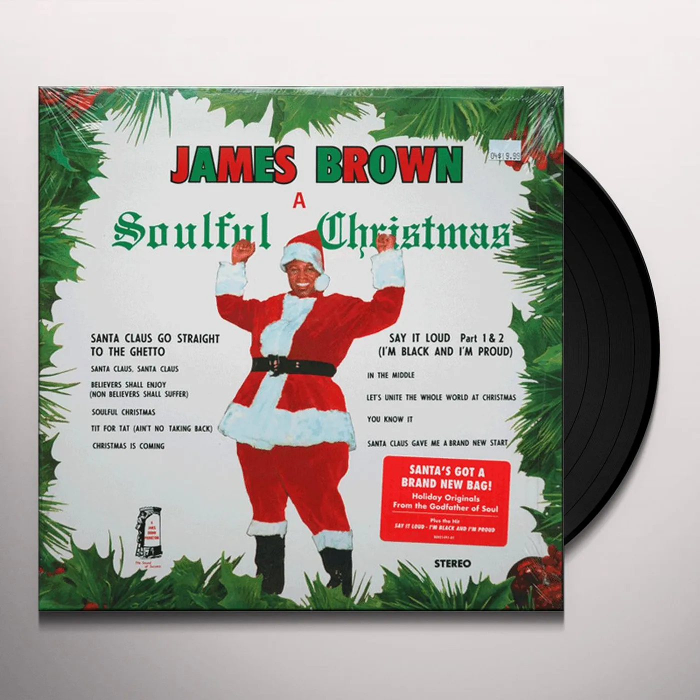 James Brown Soulful Christmas Vinyl Record