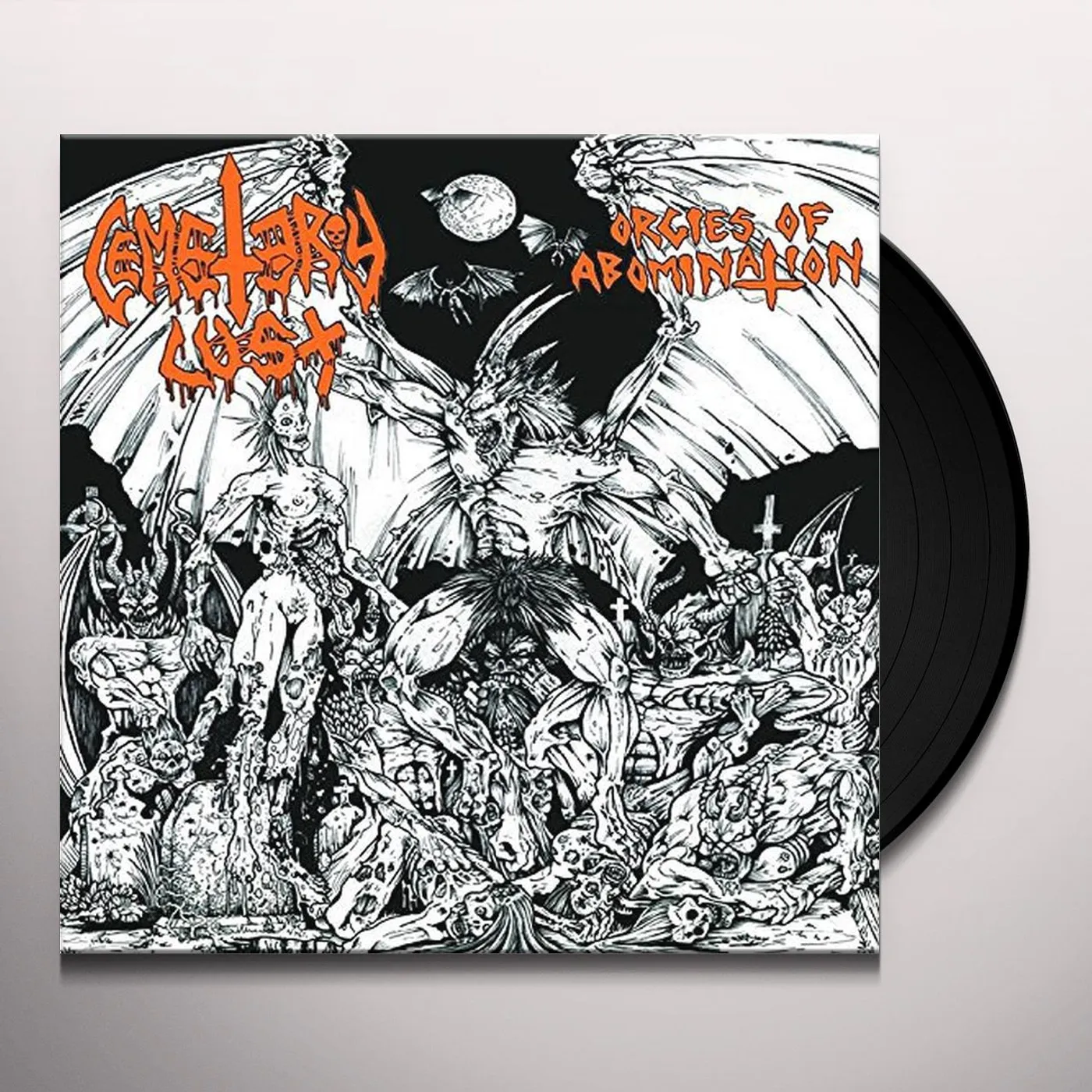 Cemetery Lust Orgies of Abomination Vinyl Record