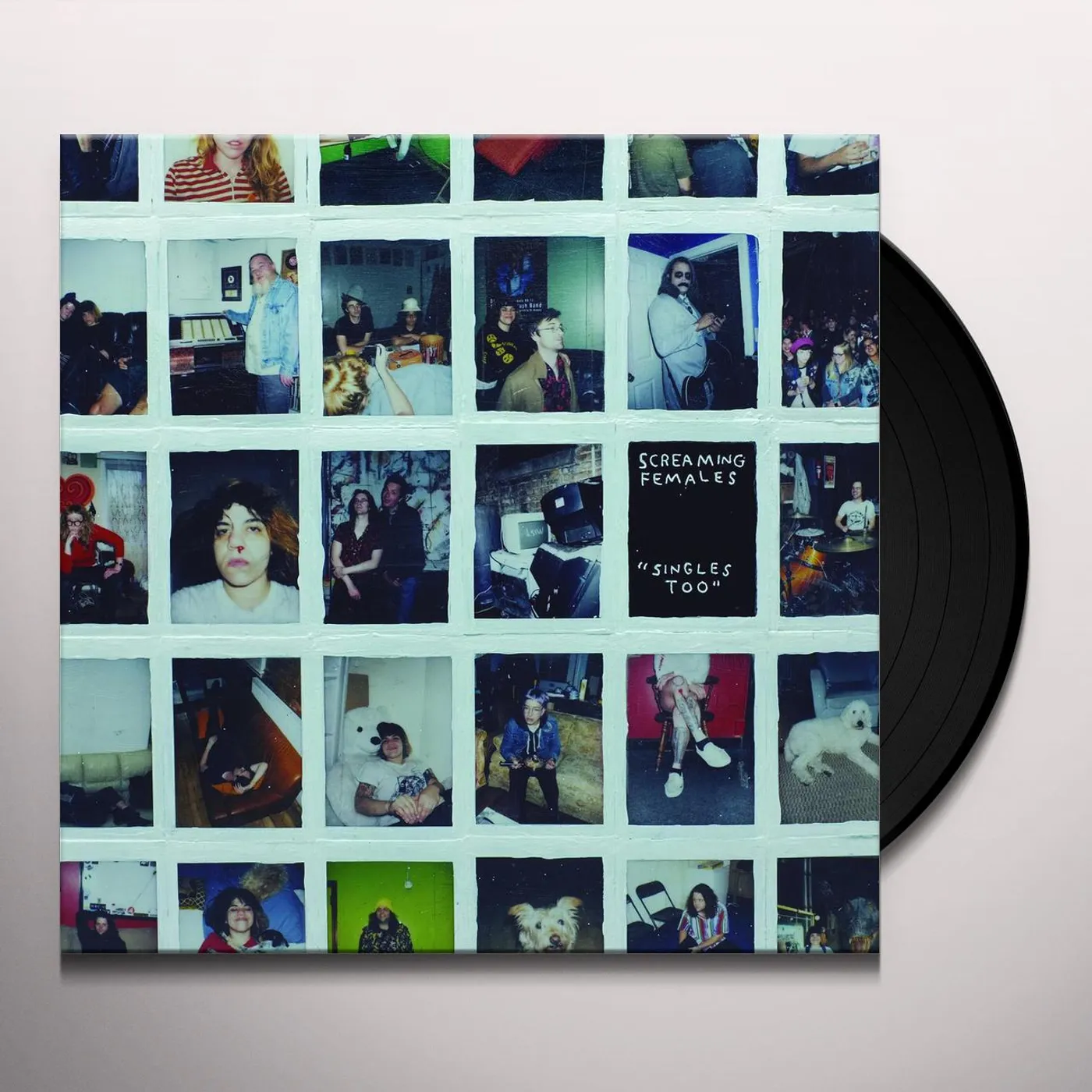 Screaming Females SINGLES TOO (DL CARD) Vinyl Record