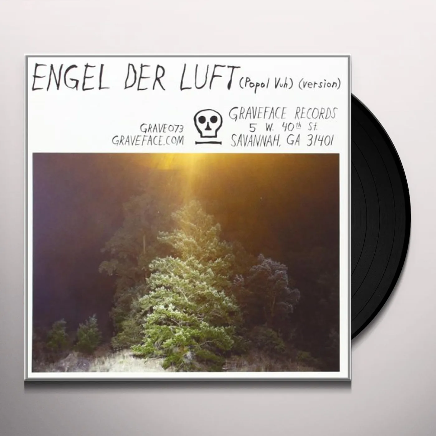 Mount Eerie WORLD HEAVES / ENGEL DER LUFT Vinyl Record