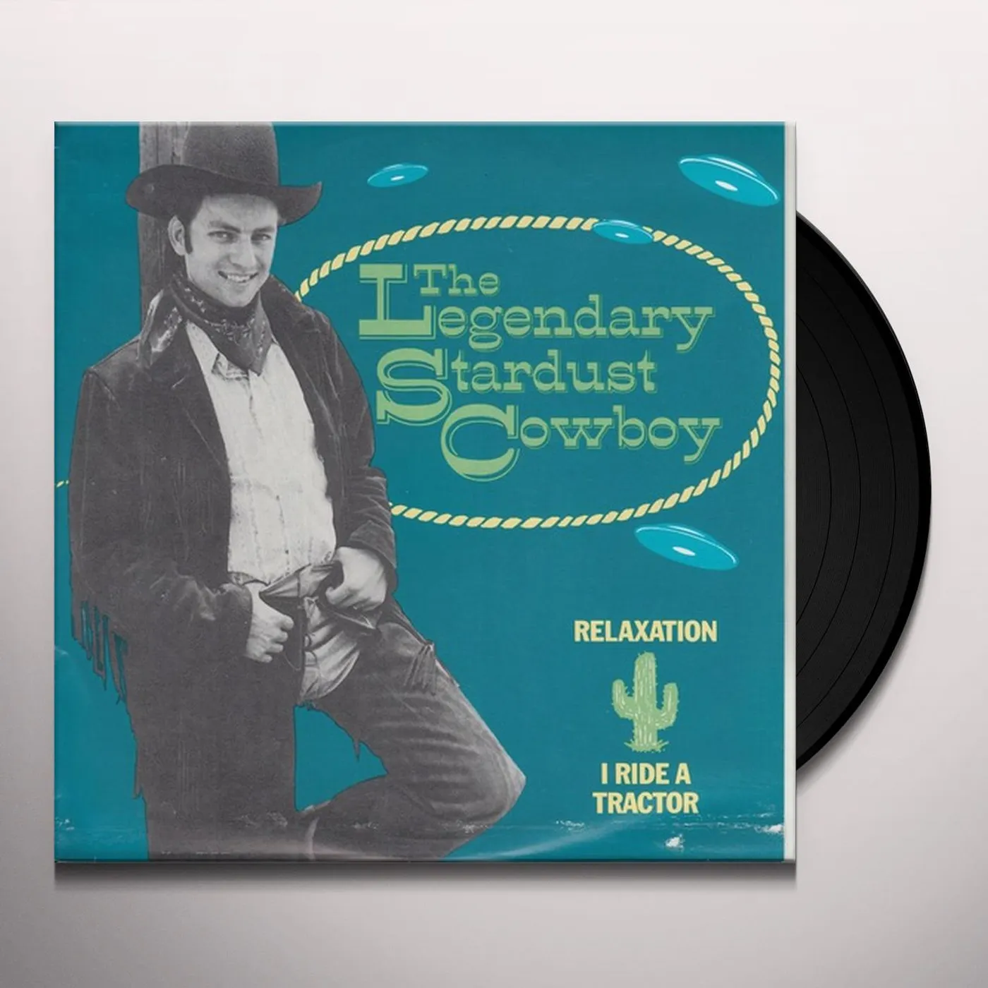 The Legendary Stardust Cowboy RELAXATION / I RIDE A TRACTOR Vinyl Record