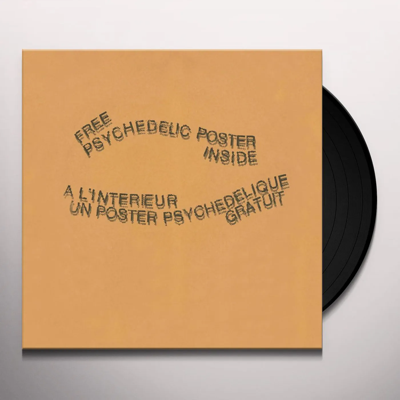 Intersystems Free Psychedelic Poster Inside Vinyl Record