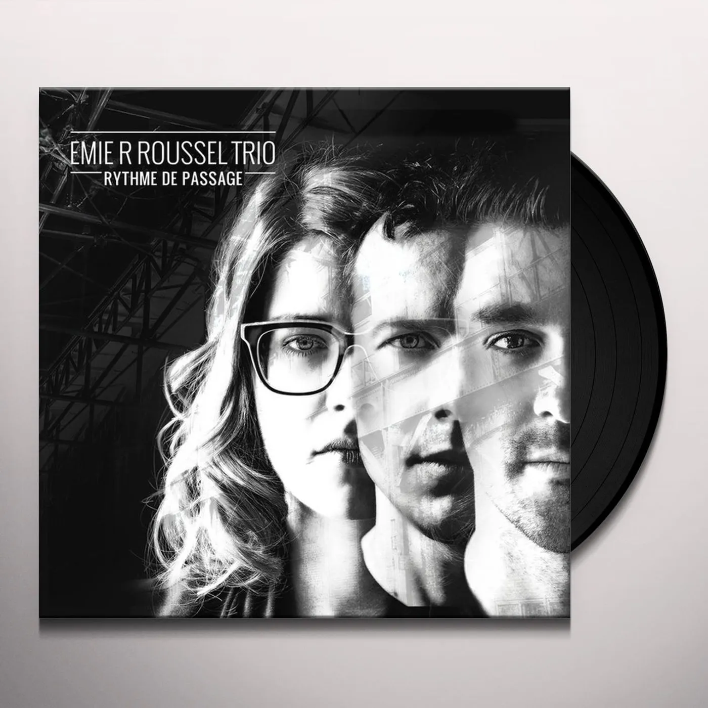 Emie R Roussel Trio Rythme de passage Vinyl Record
