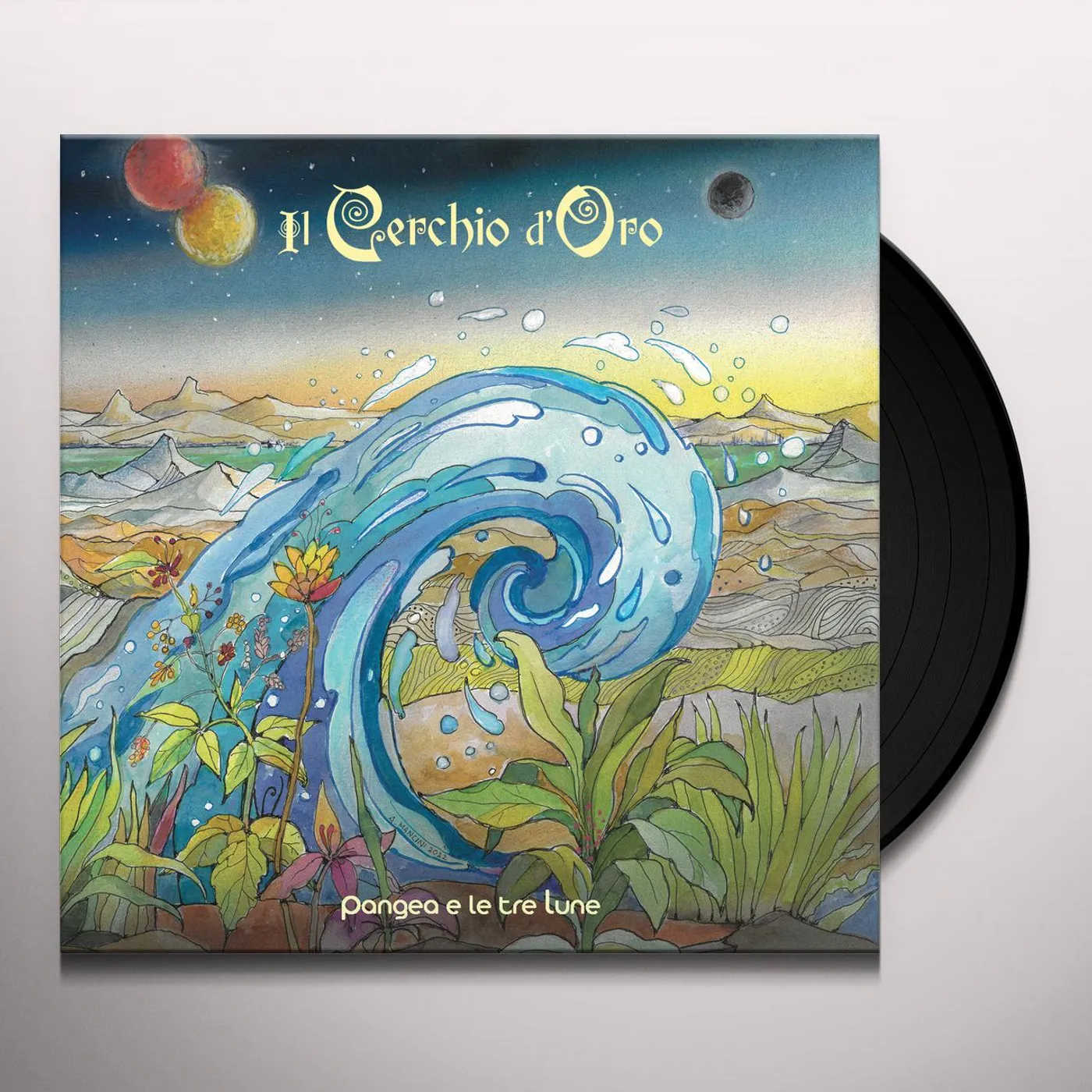 Il Cerchio D'Oro PANGEA E LE TRE LUNE Vinyl Record