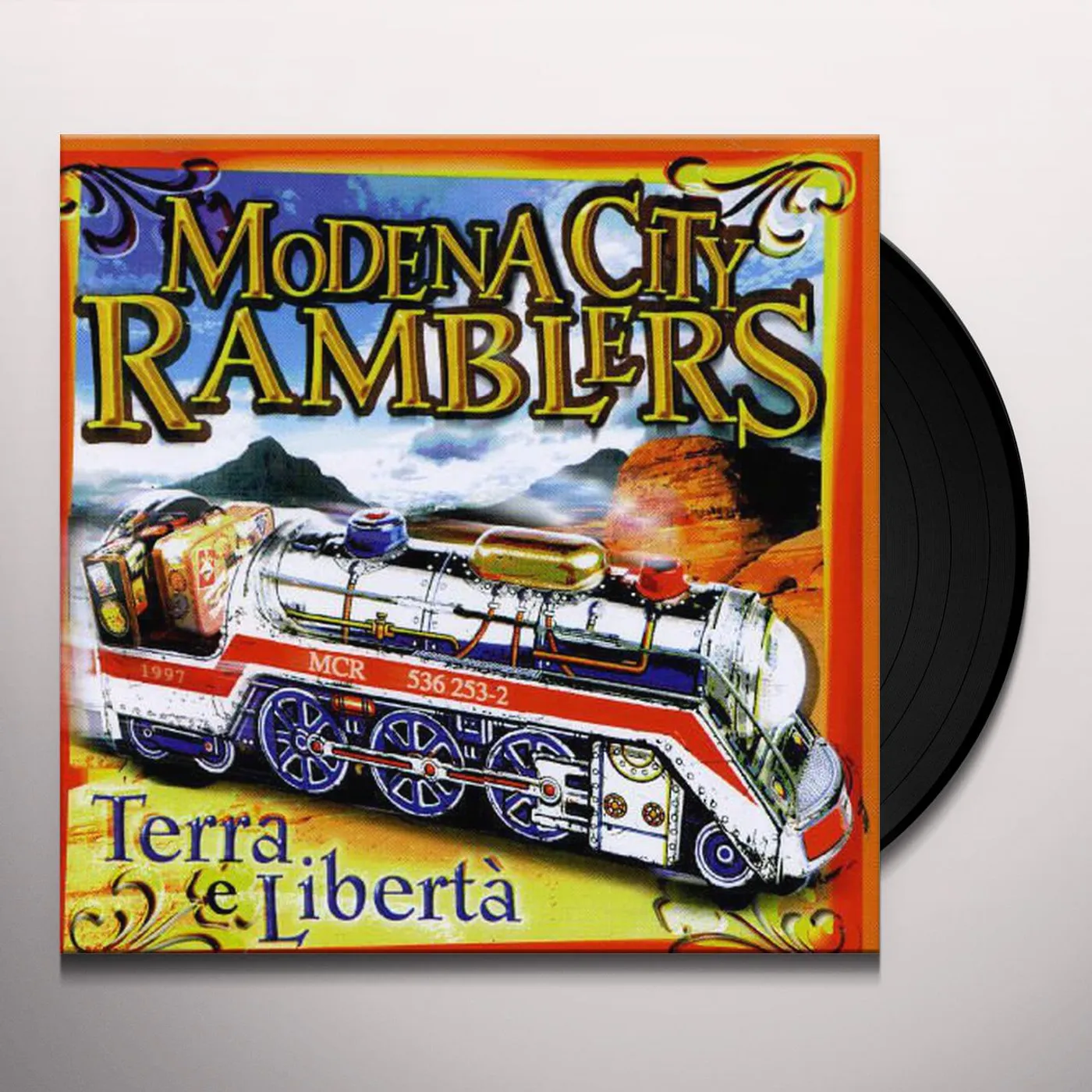 Modena City Ramblers TERRA E LIBERTA Vinyl Record