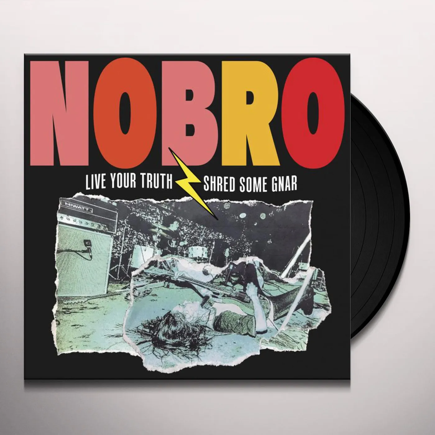 NOBRO Live Your Truth Shred Some Gnar Vinyl Record