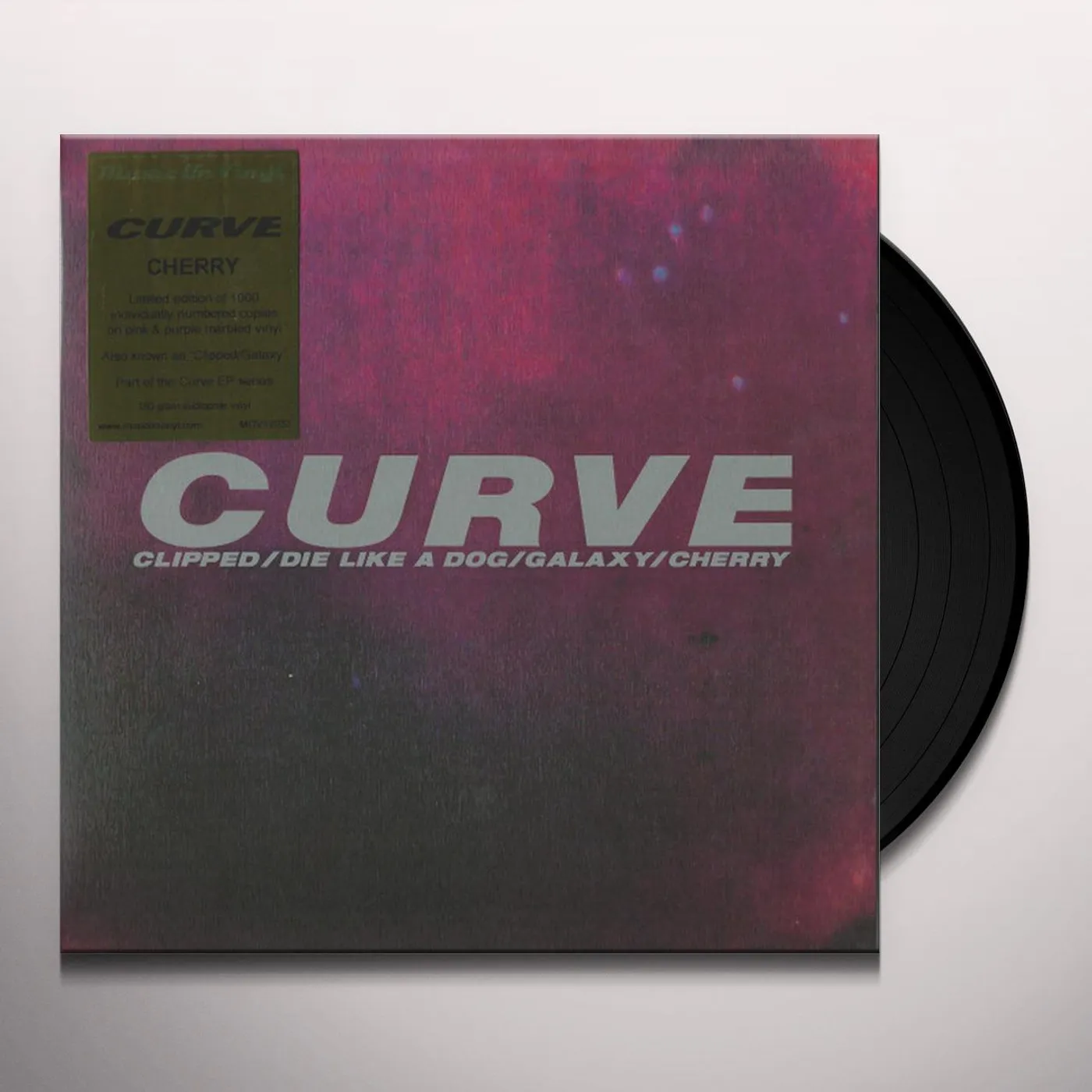 Curve CHERRY (CLEAR & WHITE MARBLED VINYL/180G) Vinyl Record