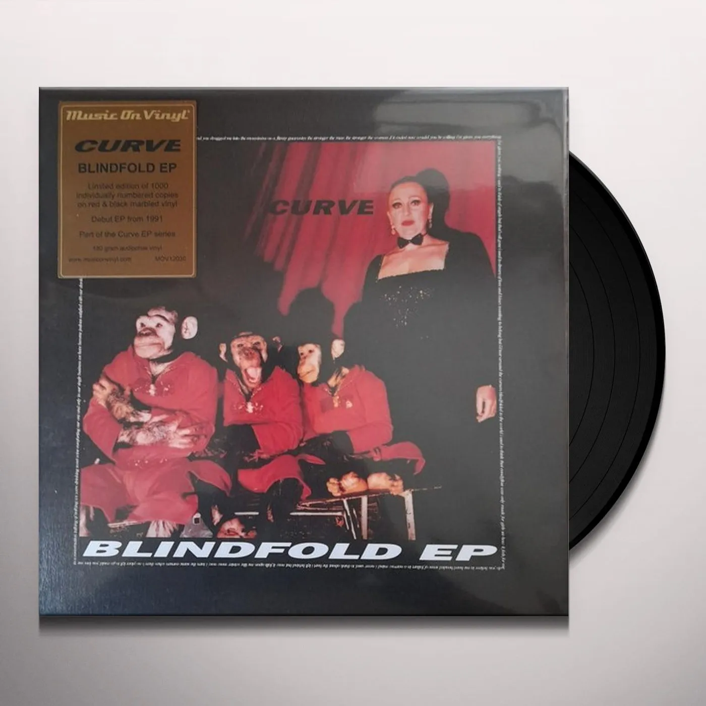 Curve BLINDFOLD (PINK & PURPLE MARBLED VINYL/180G) Vinyl Record