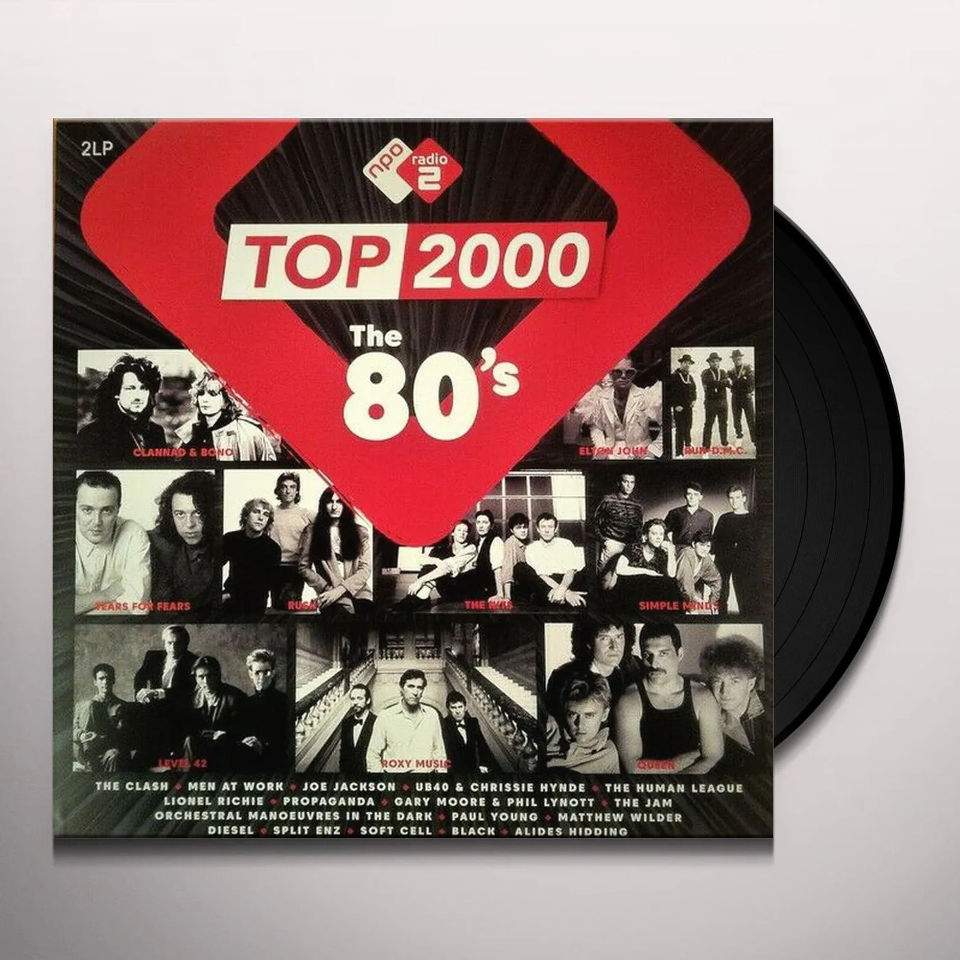 TOP 2000: THE 80'S / VARIOUS Vinyl Record