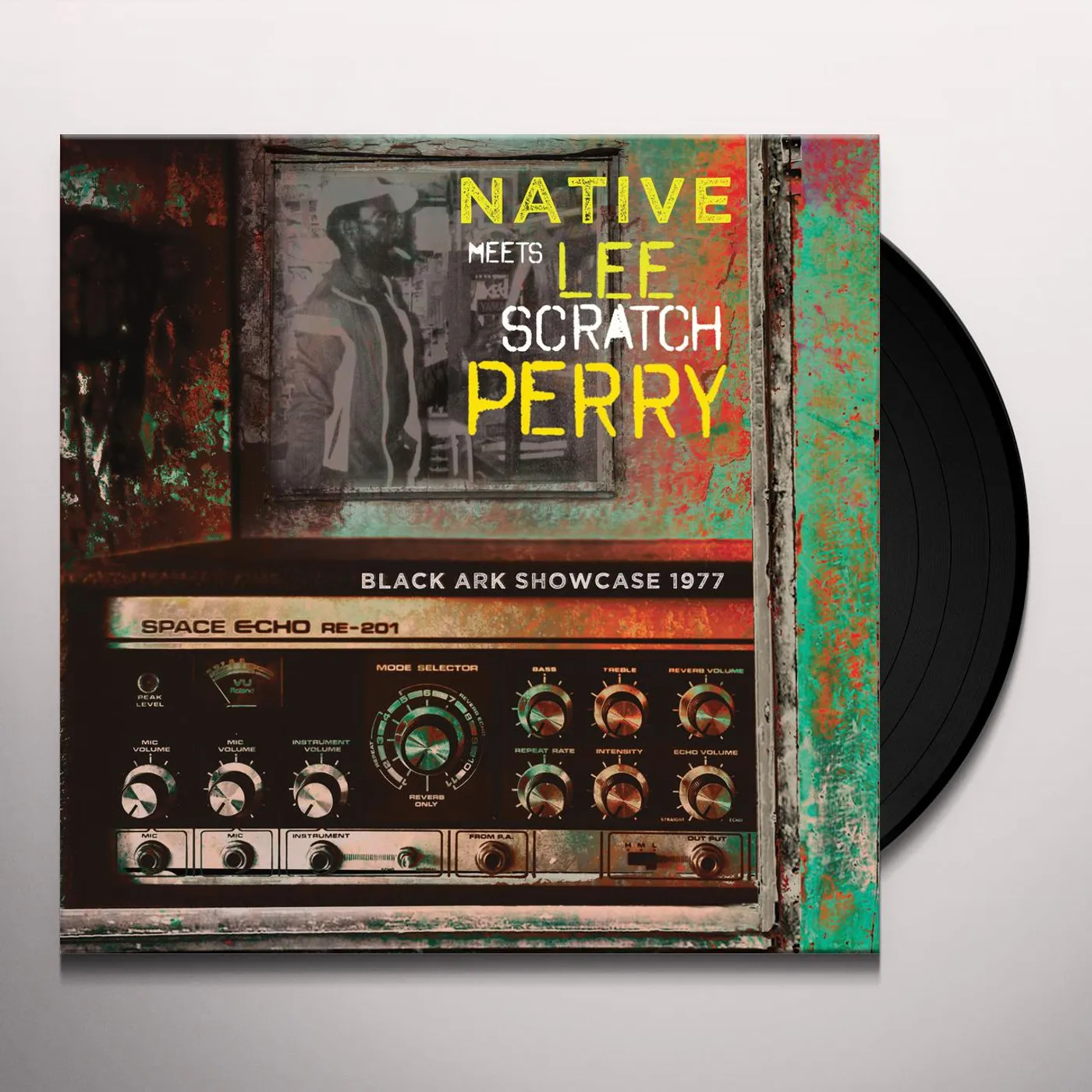 Native Meets Lee Scratch Perry Black Ark Showcase 1977 Vinyl Record