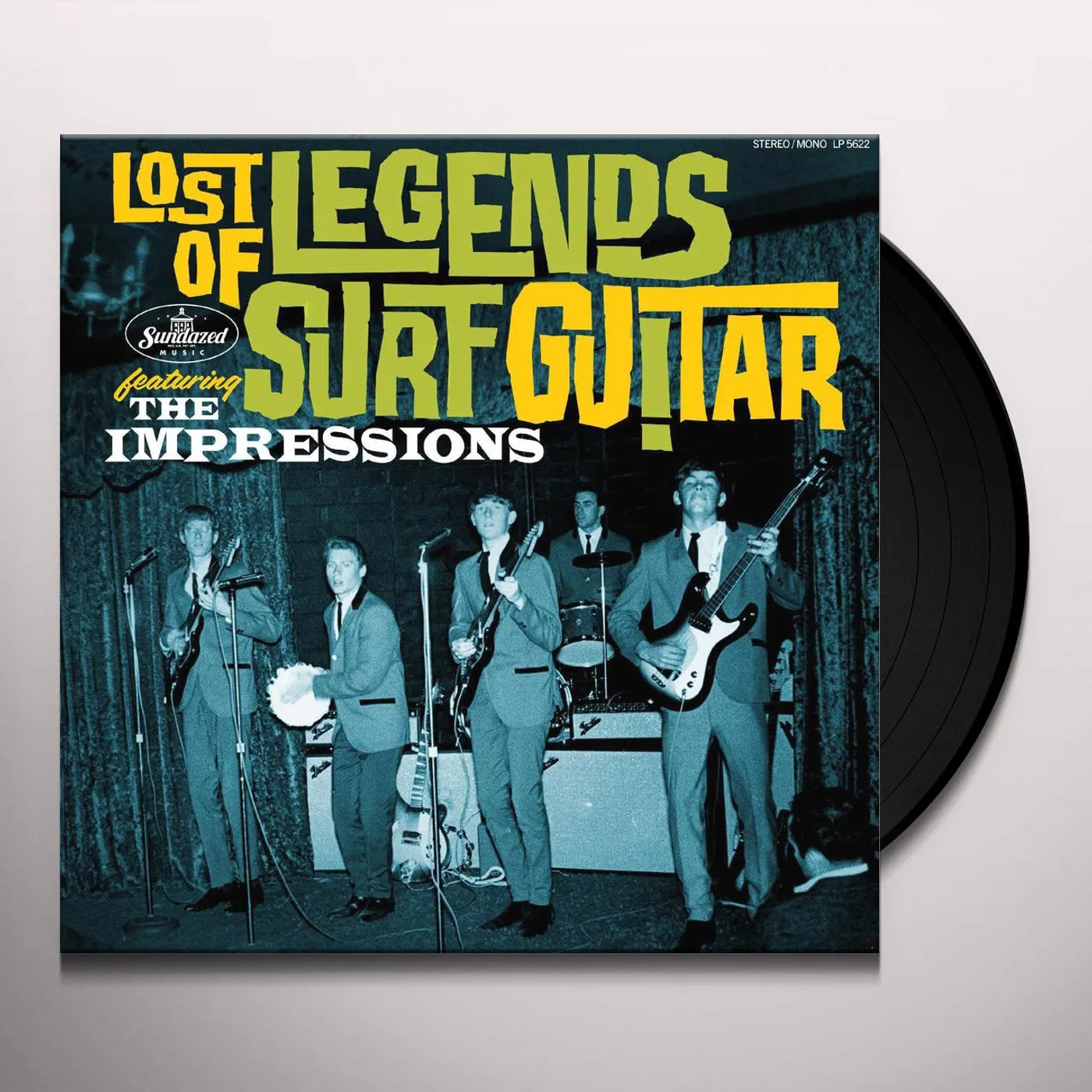Lost Legends Of Surf Guitar Featuring The Impressions Vinyl Record