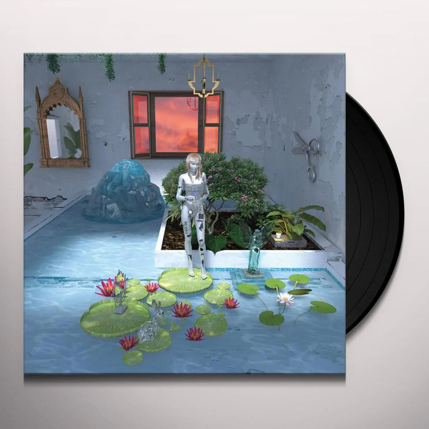 Lala Lala I WANT THE DOOR TO OPEN (CYSTAL-CLEAR VINYL) Vinyl Record