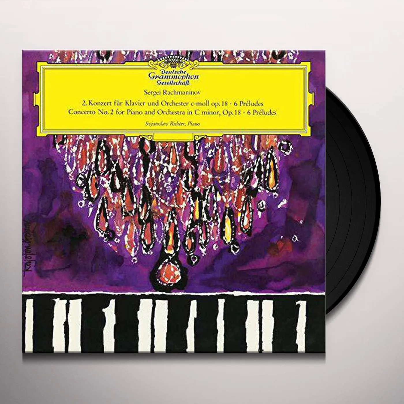 Various Artists  Piano Concerto No.2 I NC Minor, Op.18; 6 Preludes (LP) Vinyl Record